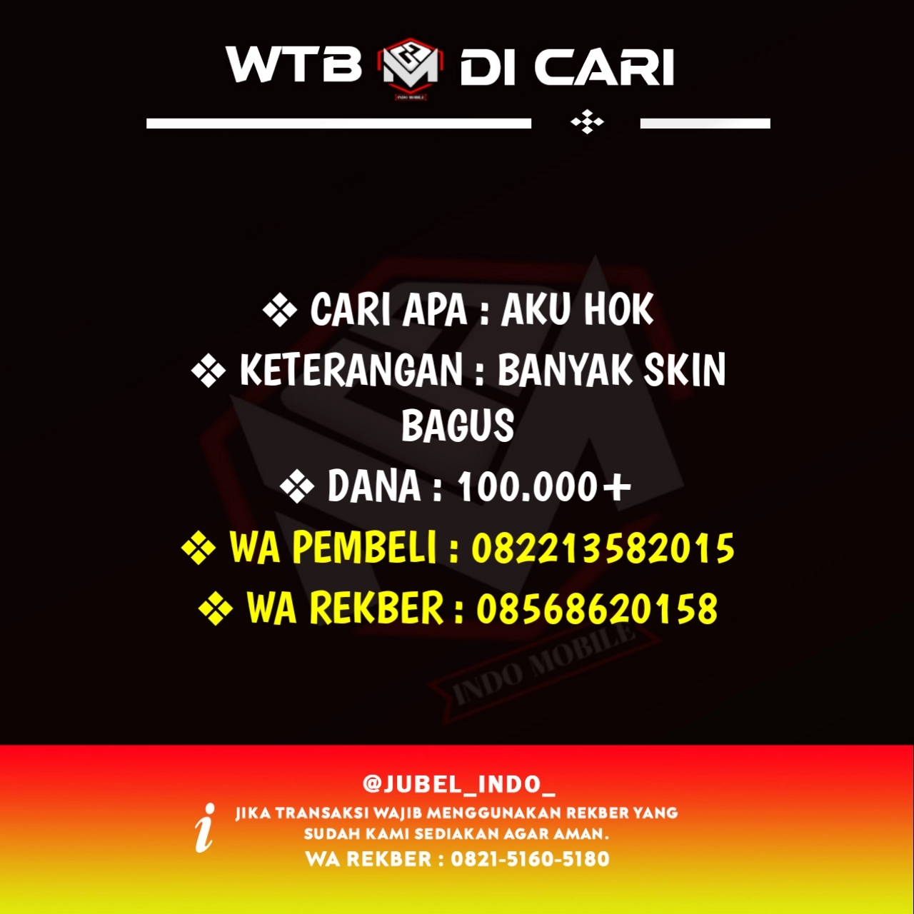 CARI AKUN HOK #HOK1