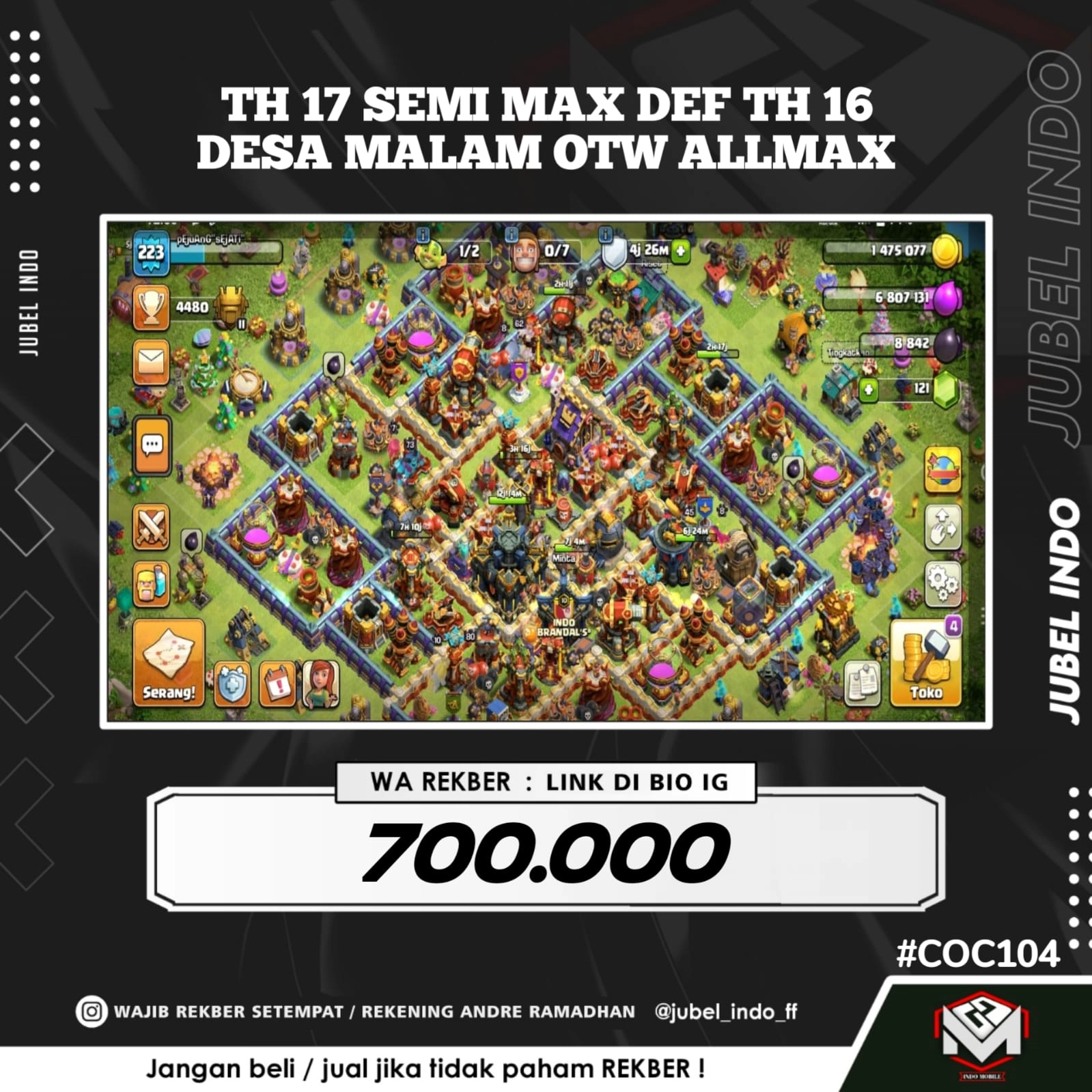 STOK COC #COC104