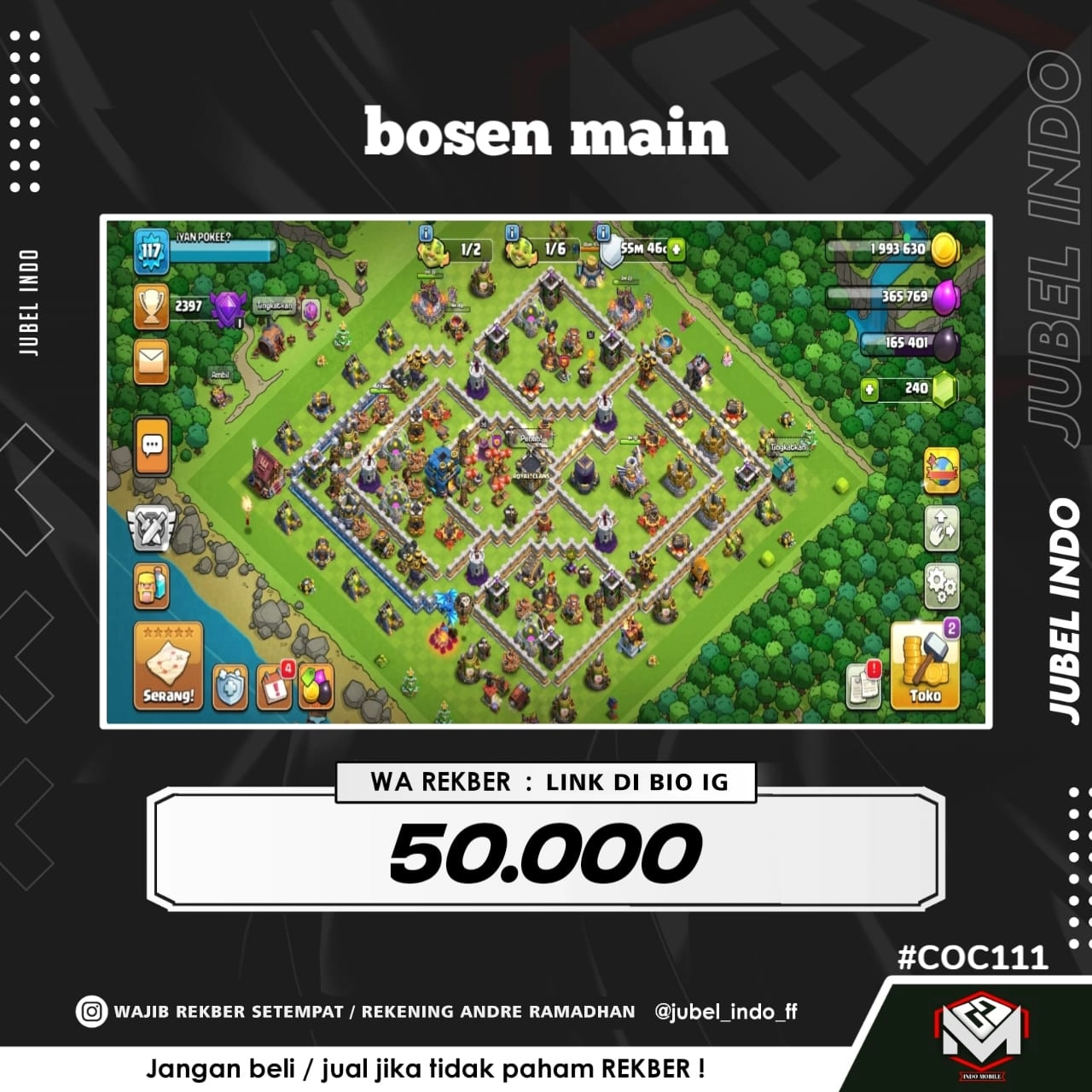 STOK COC #COC111