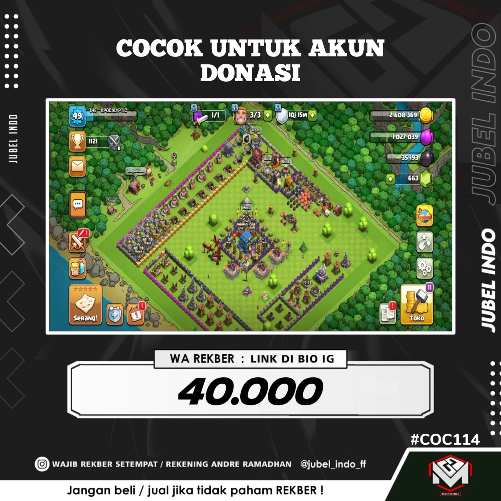 STOK COC #COC114