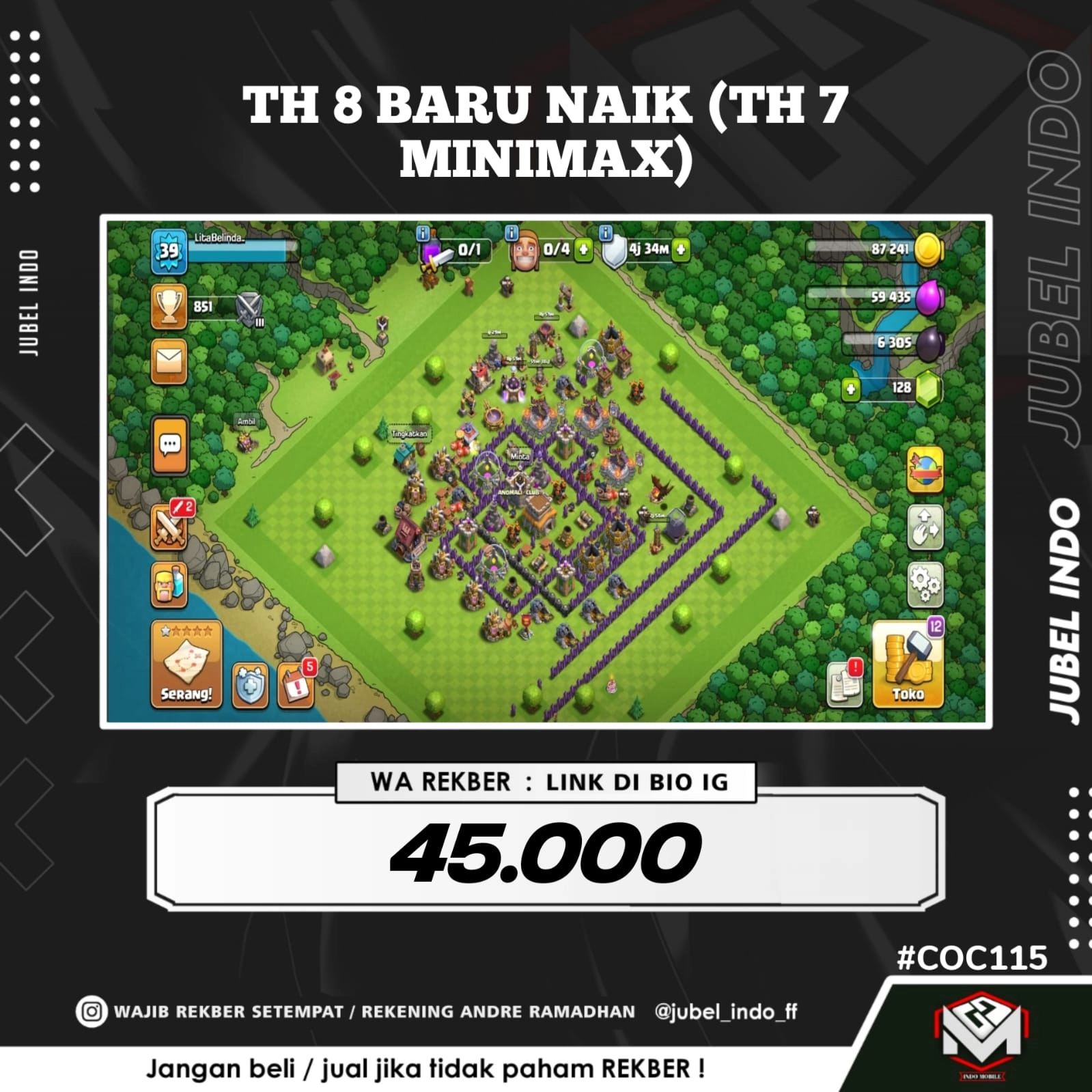 STOK COC #COC115