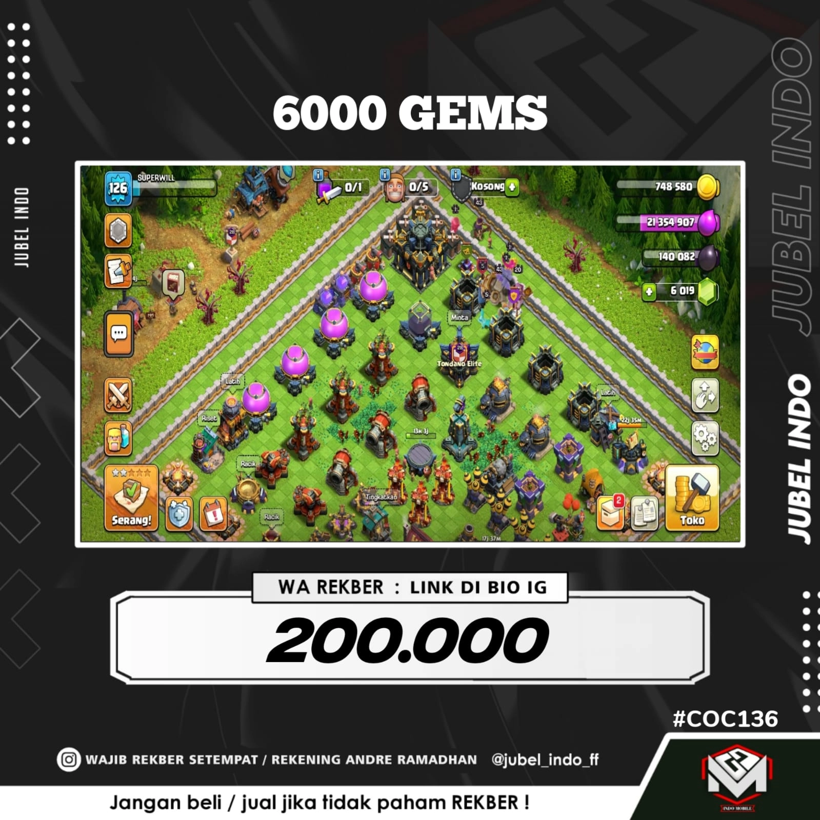 STOK COC #COC136