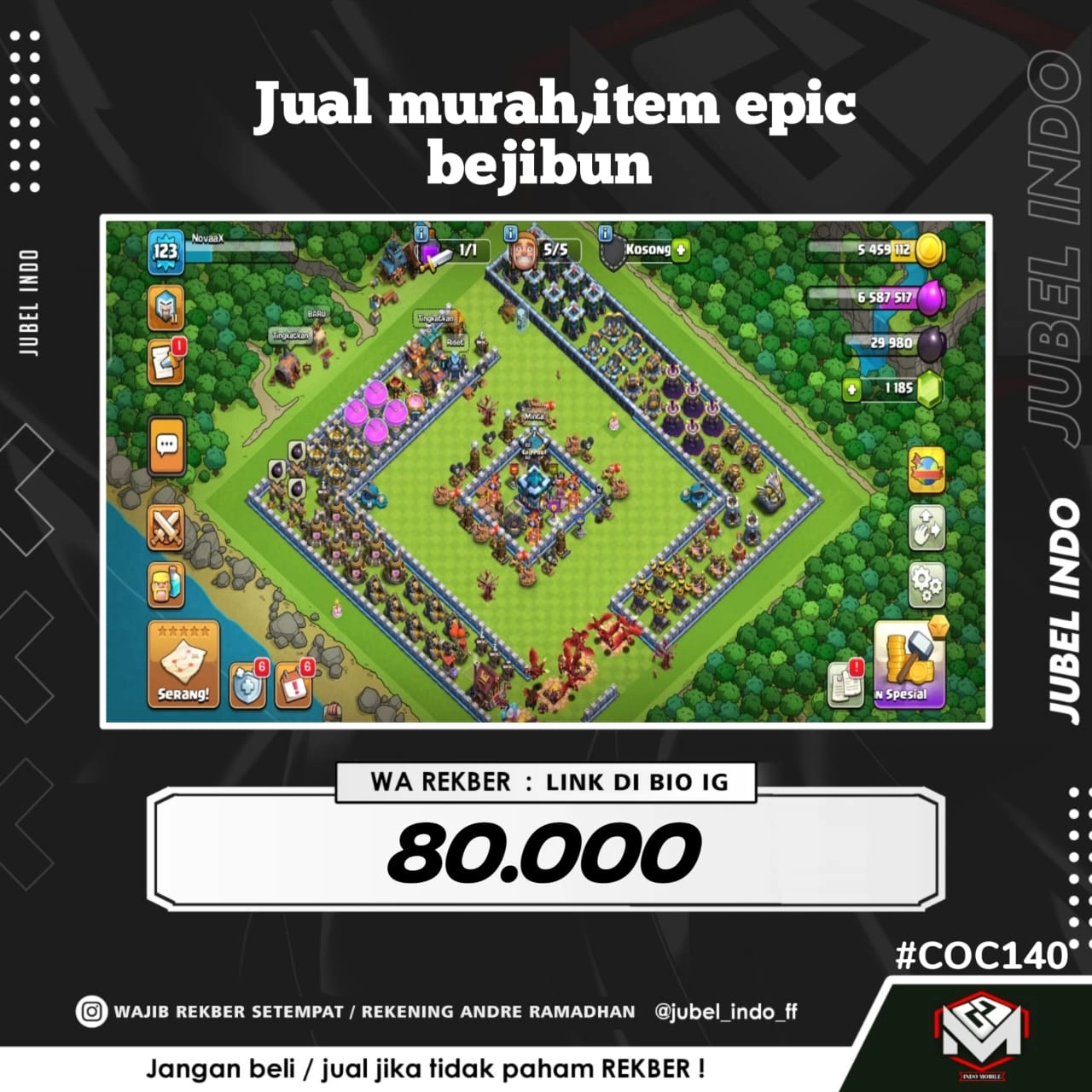 STOK COC #COC140