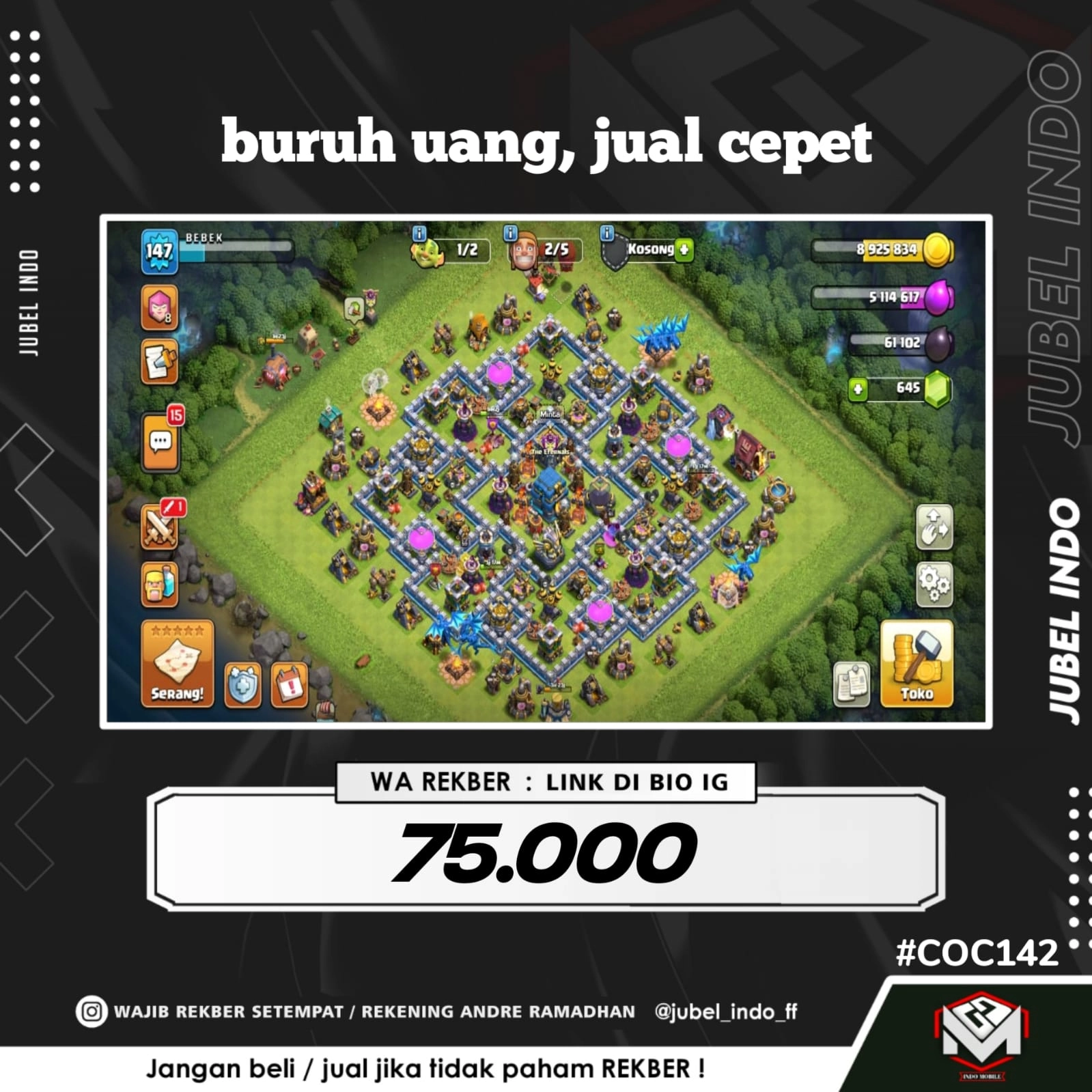 STOK COC #COC142