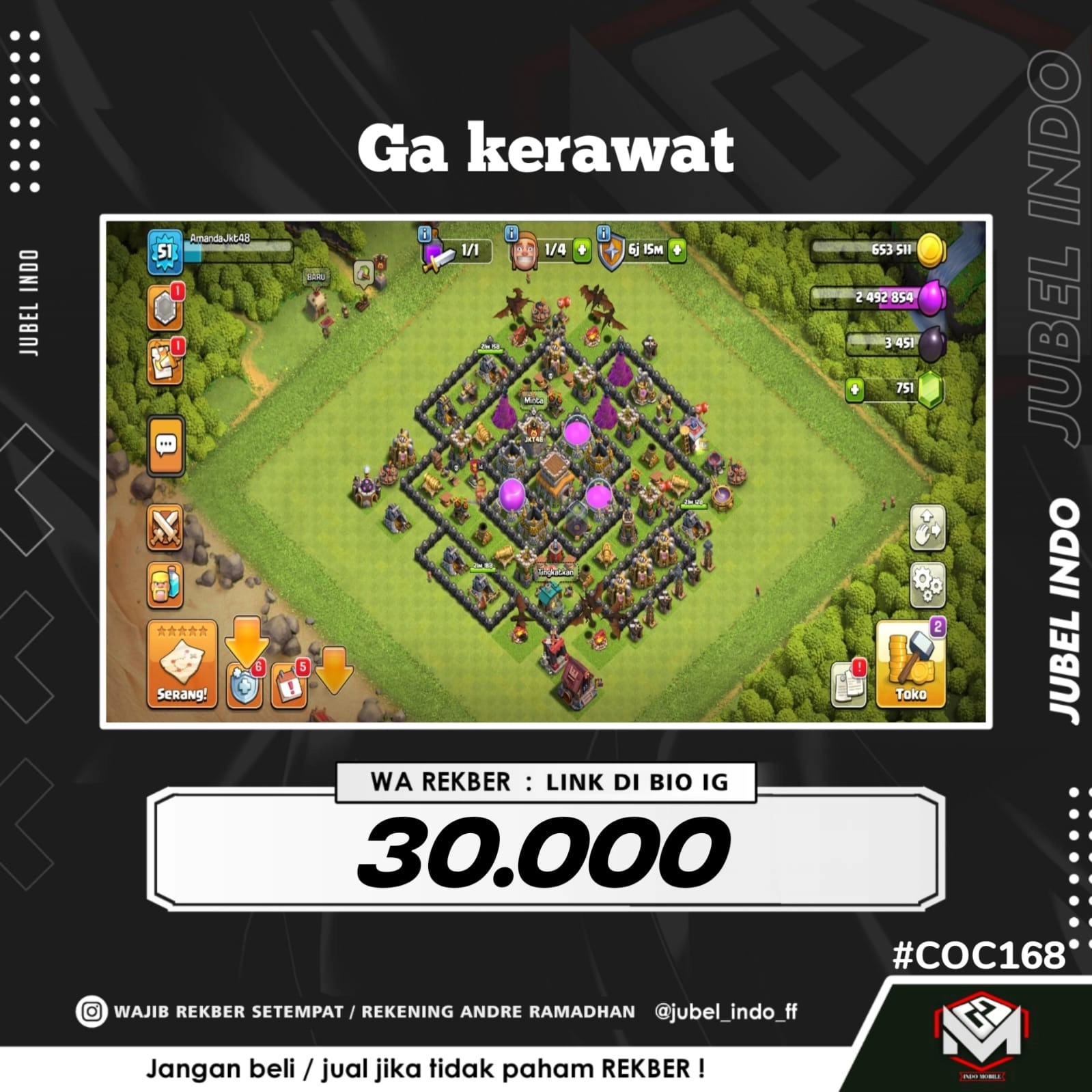 STOK COC #COC168