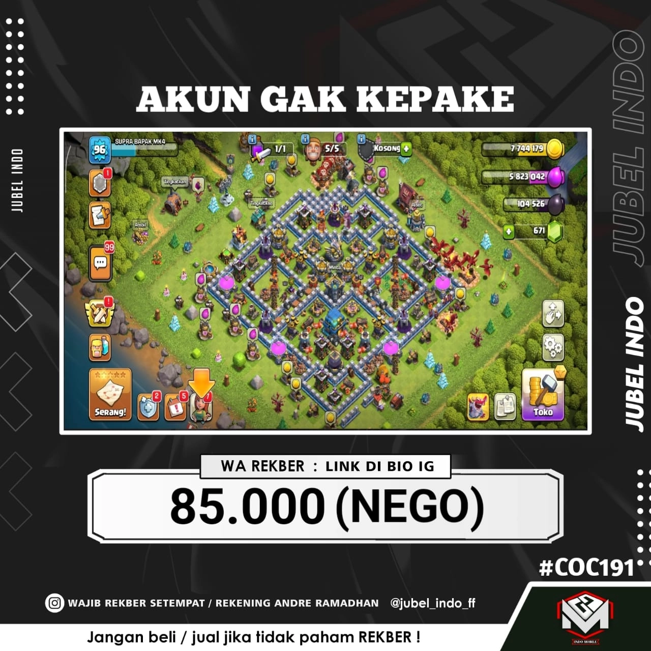 STOK COC #COC191