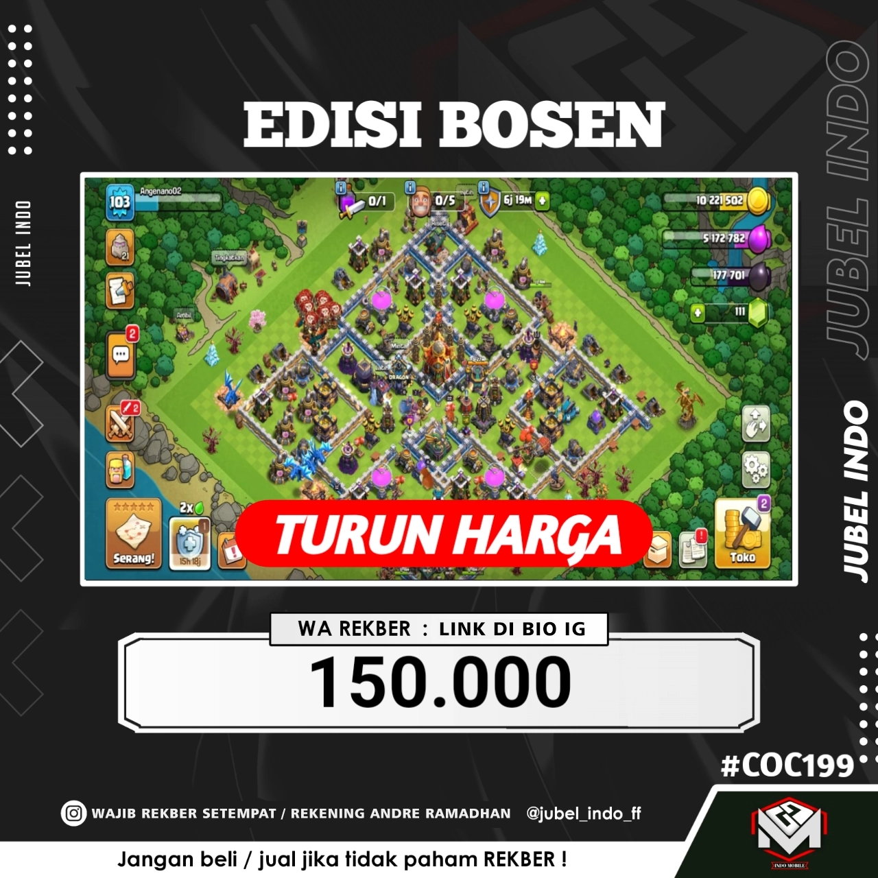 STOK COC #COC199