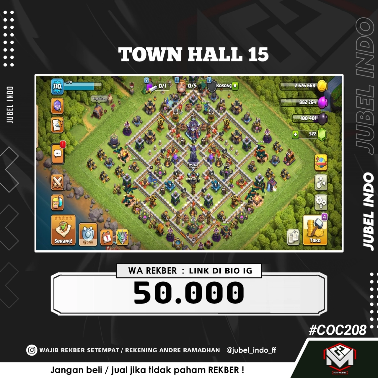 STOK COC #COC208