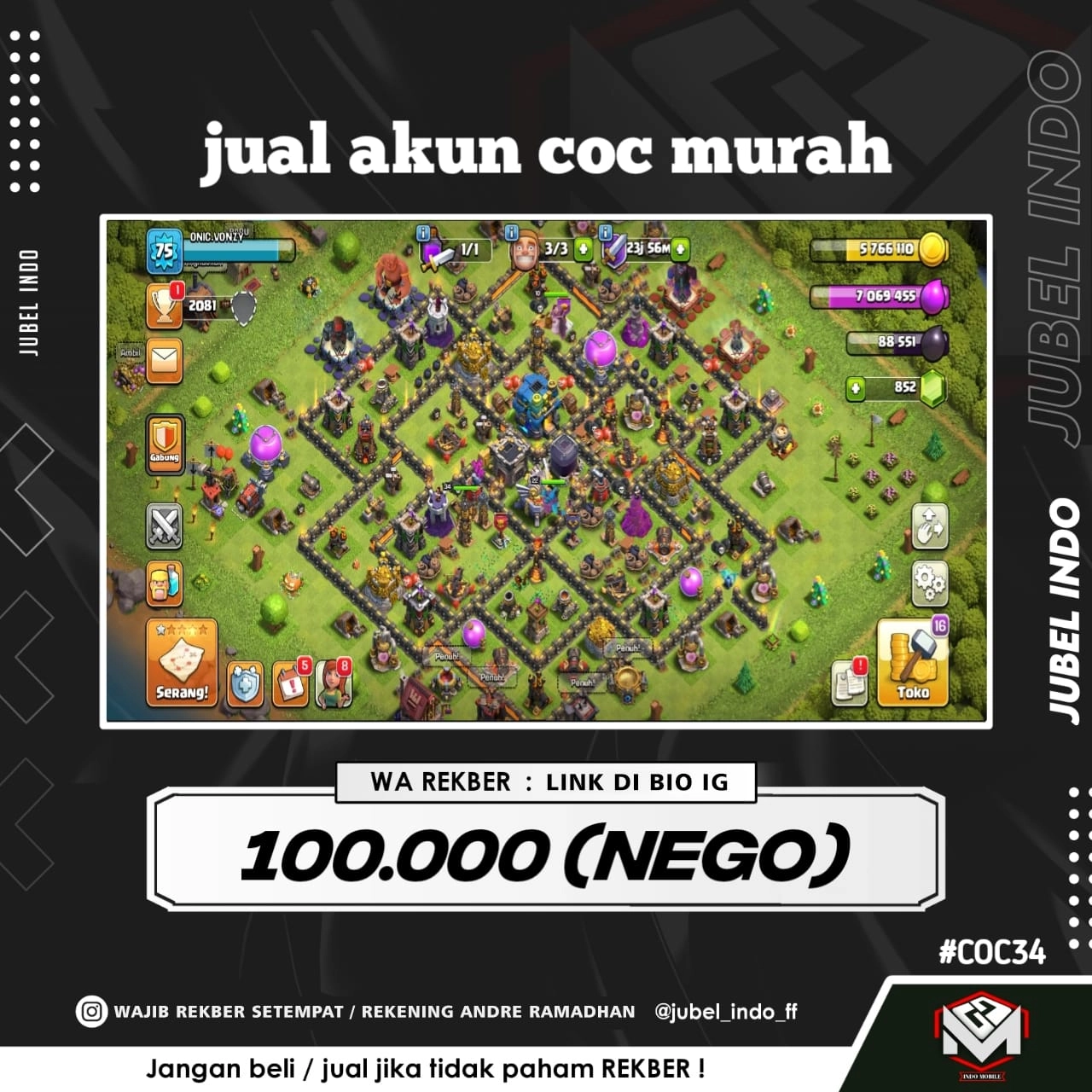 STOK COC #COC34
