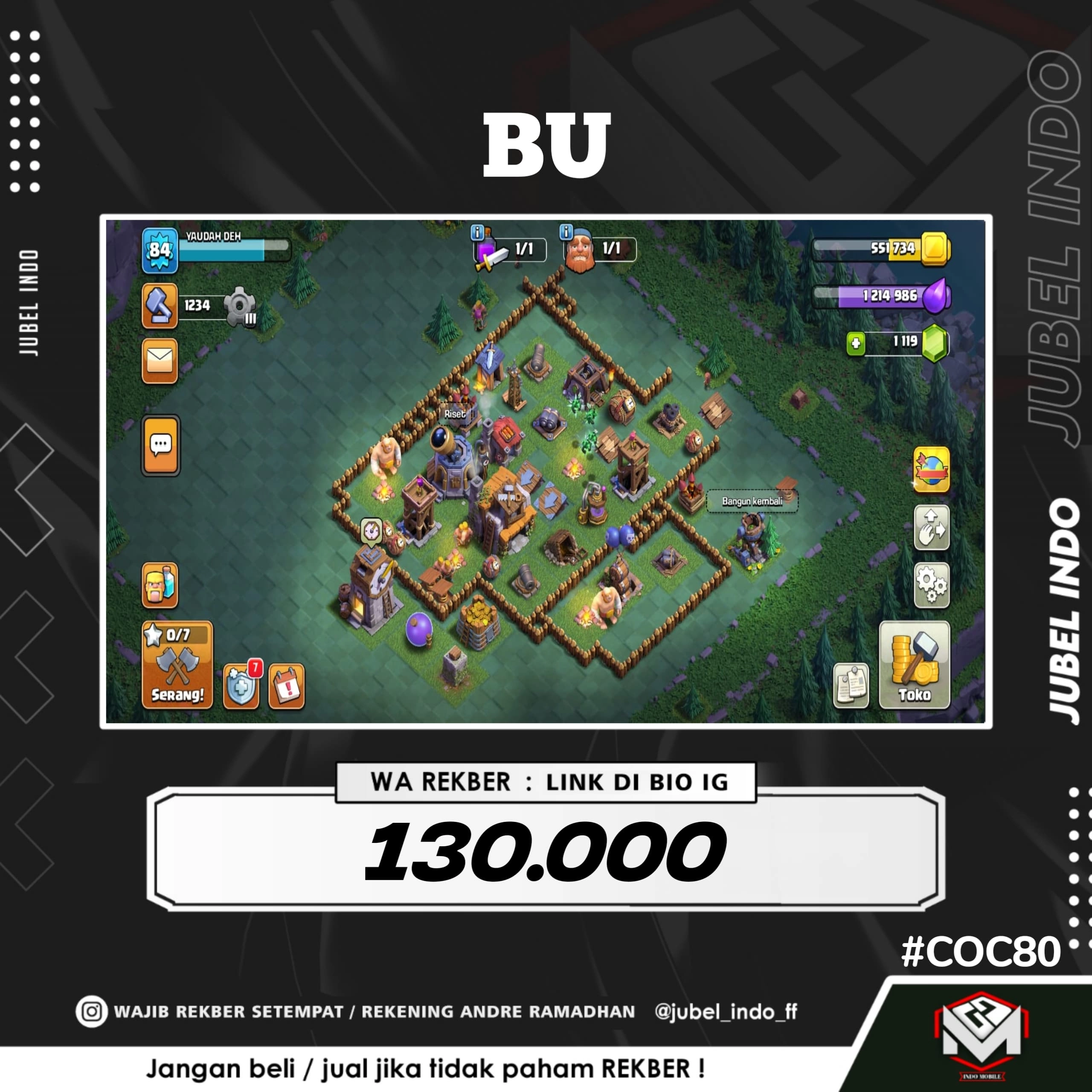 STOK COC #COC80