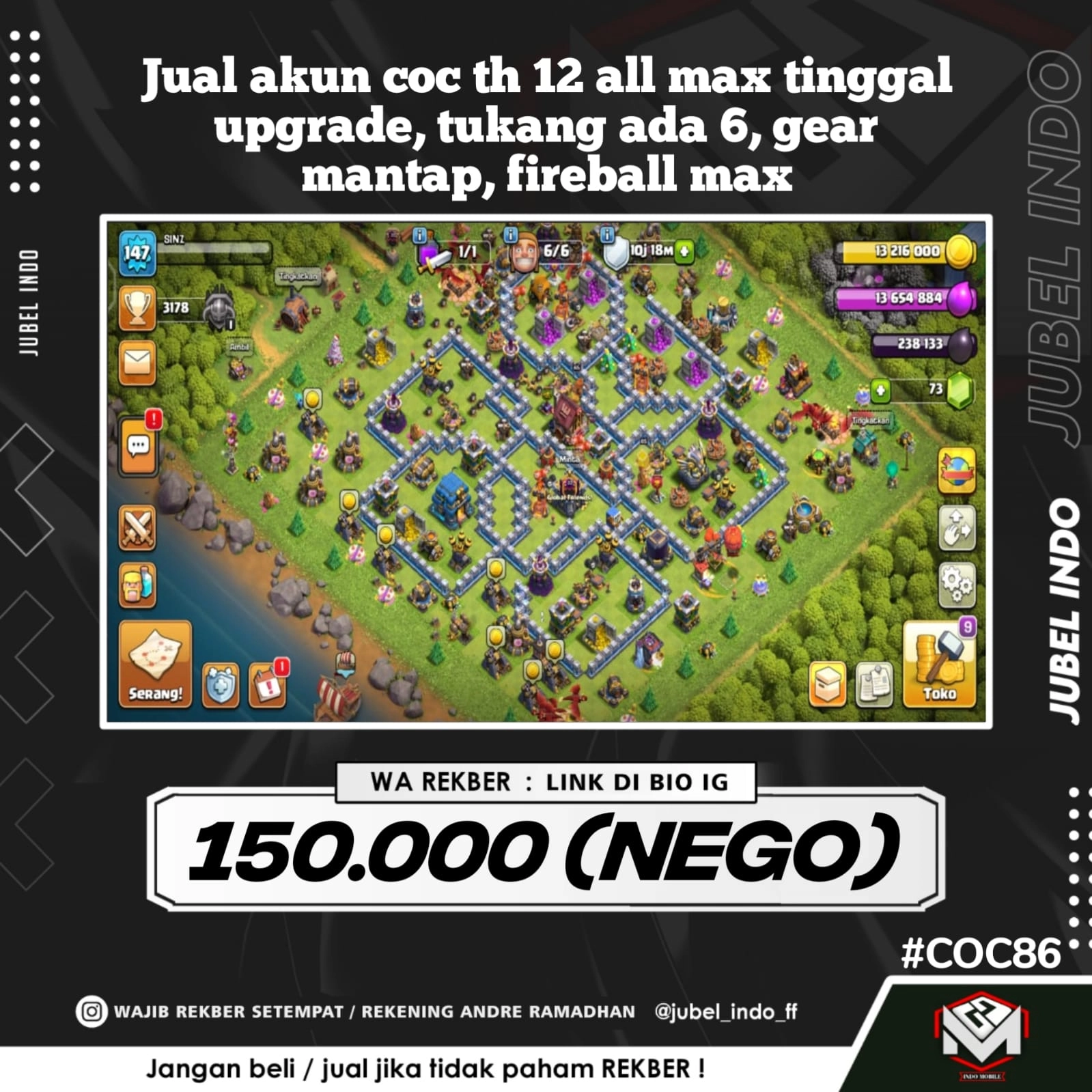 STOK COC #COC86