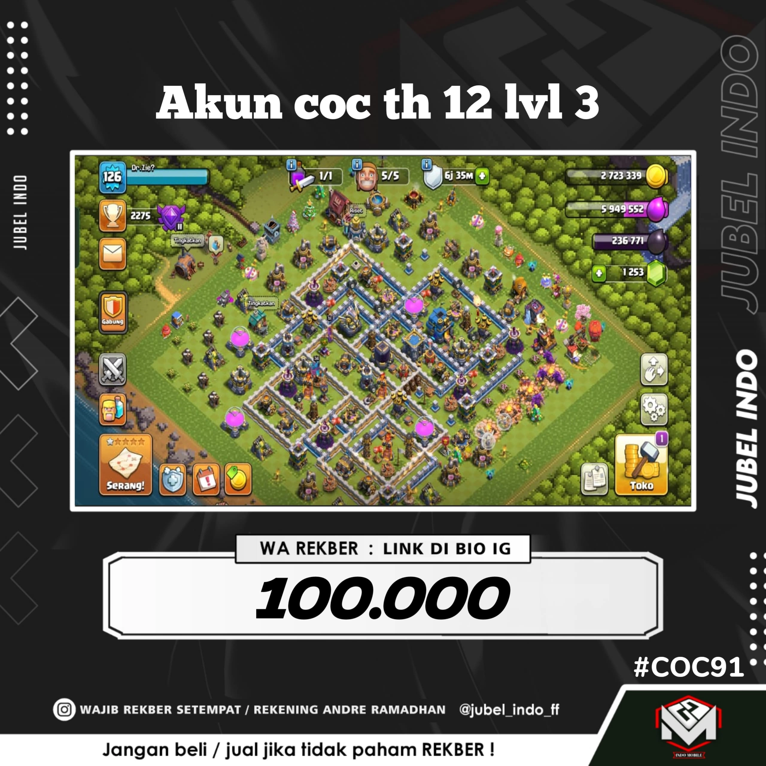 STOK COC #COC91