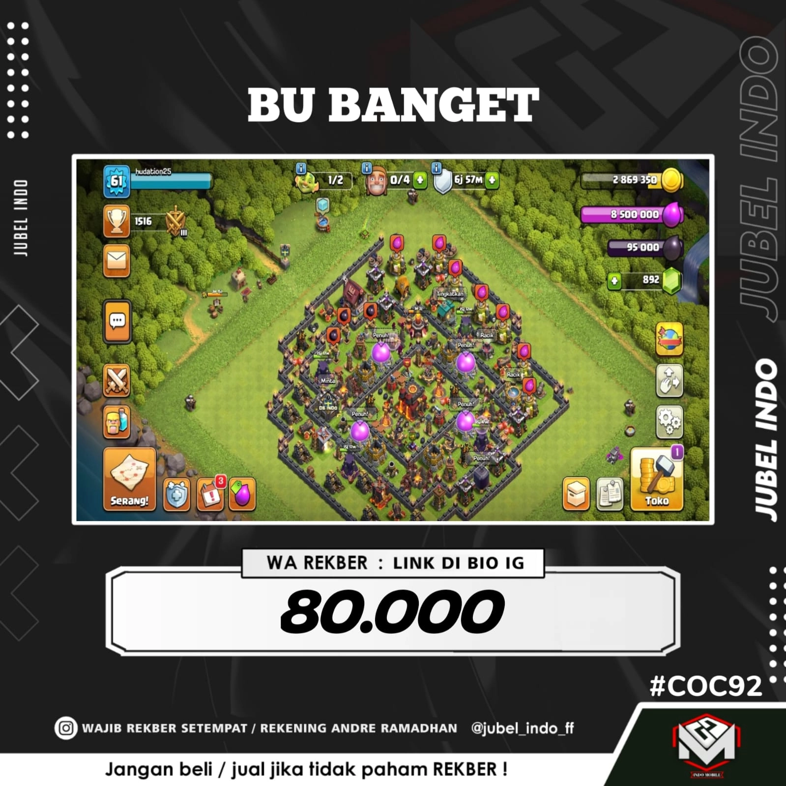 STOK COC #COC92