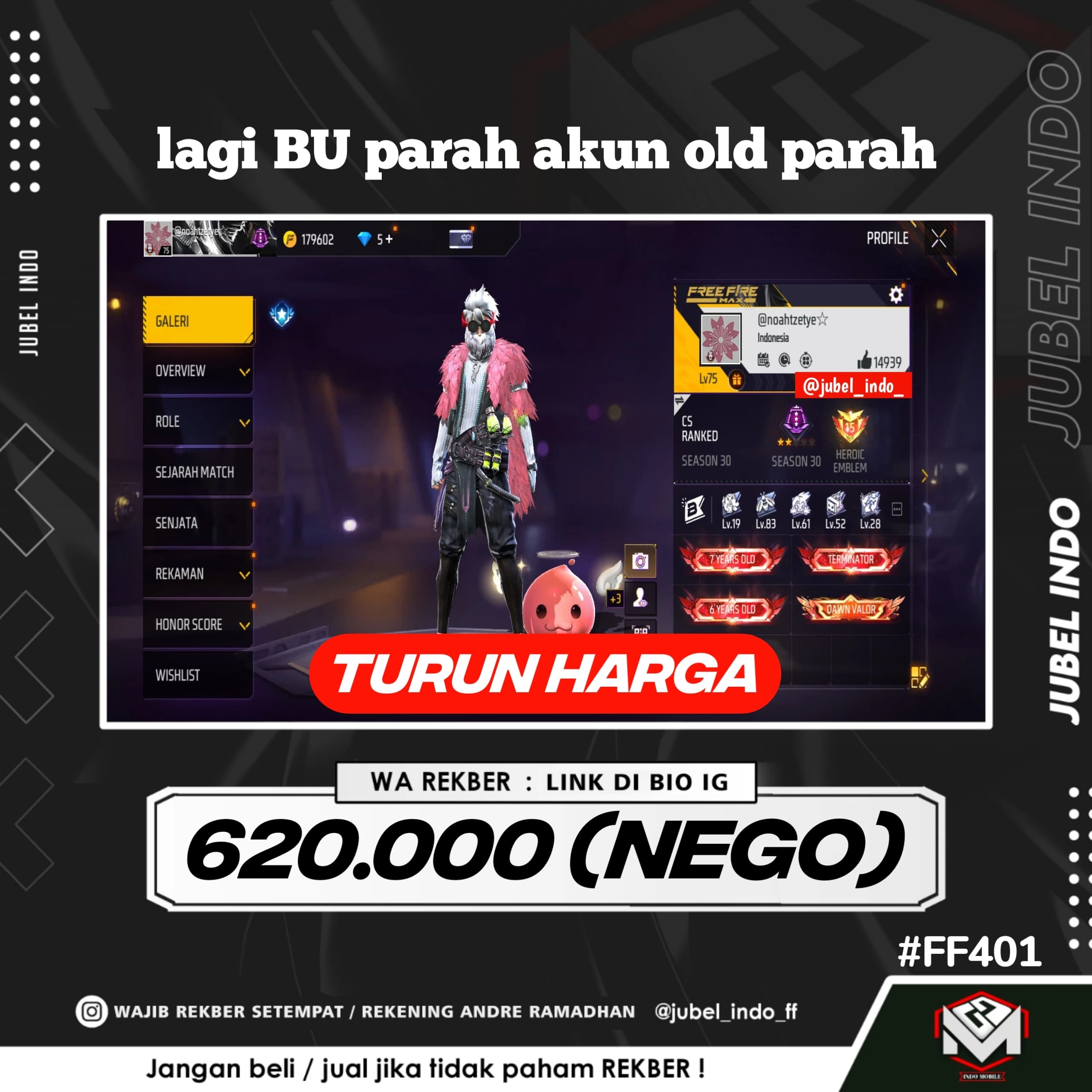 STOK FF #FF401
