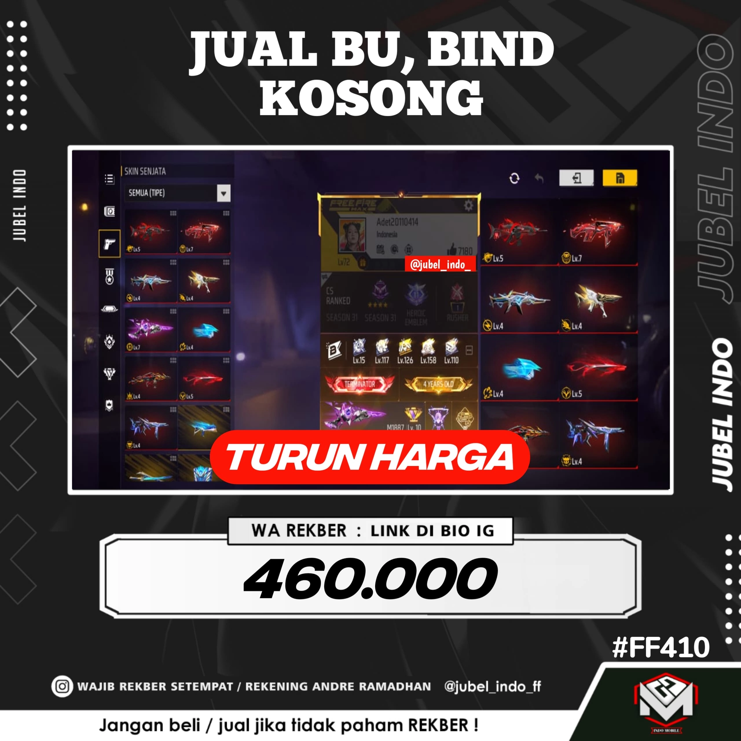 STOK FF #FF410