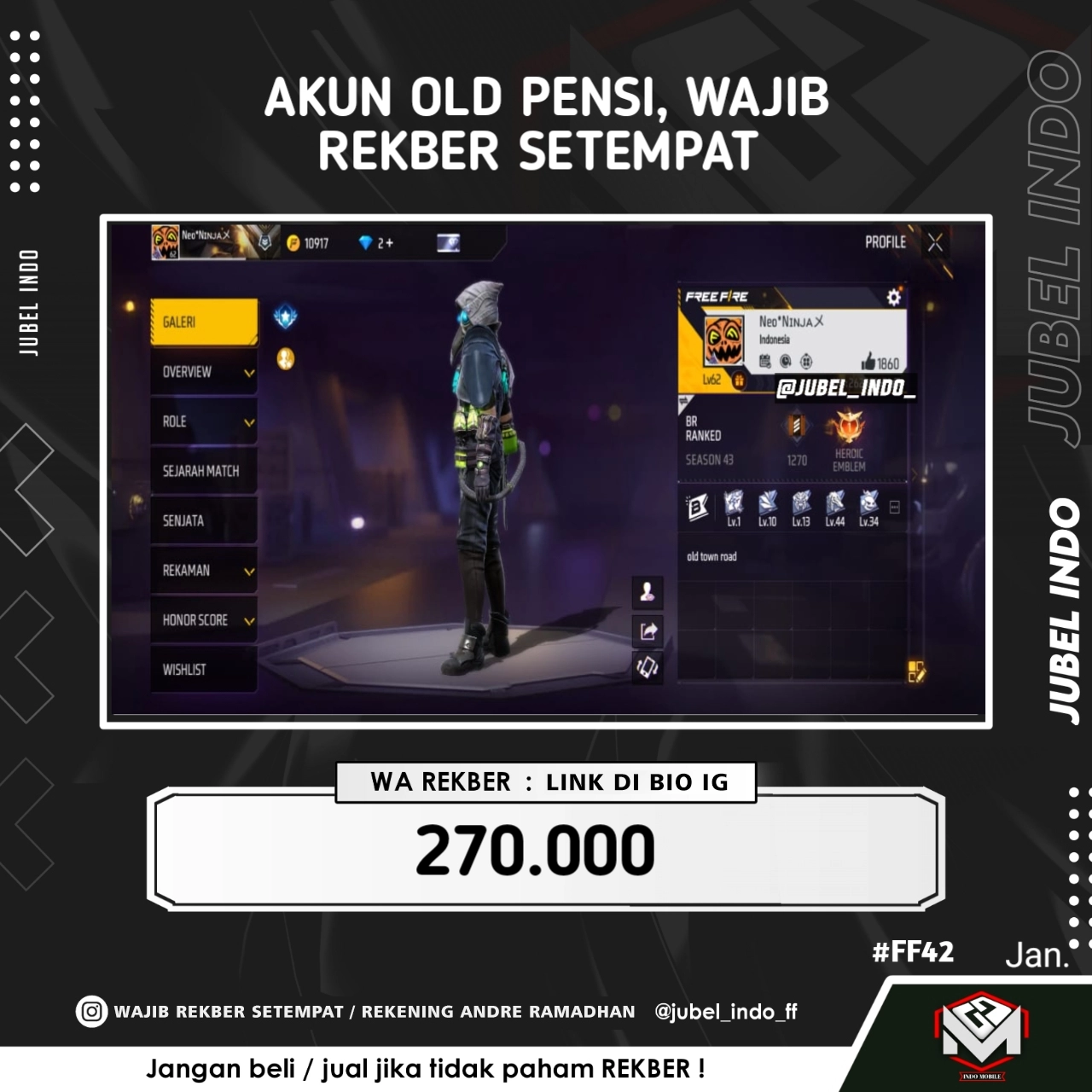 STOK FF #FF42