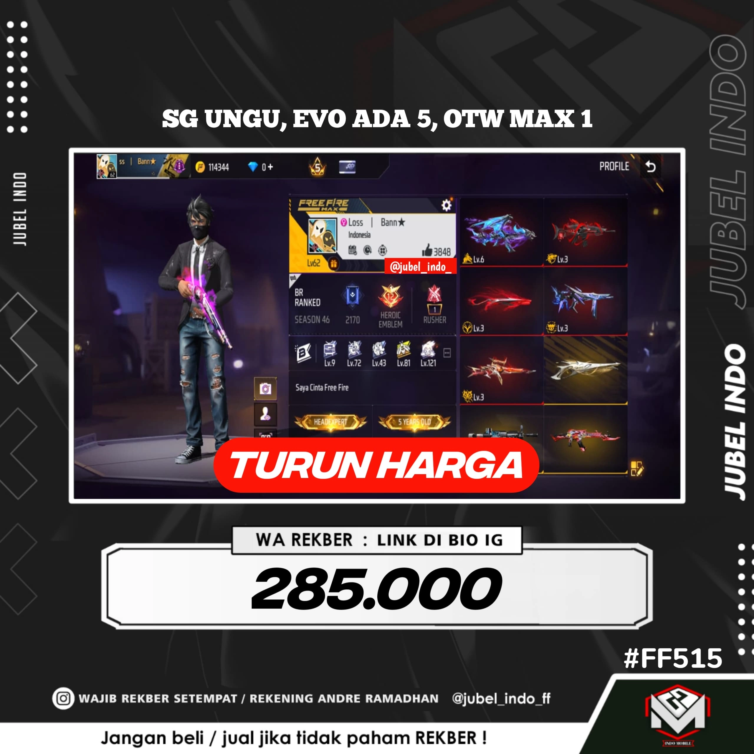 STOK FF #FF515
