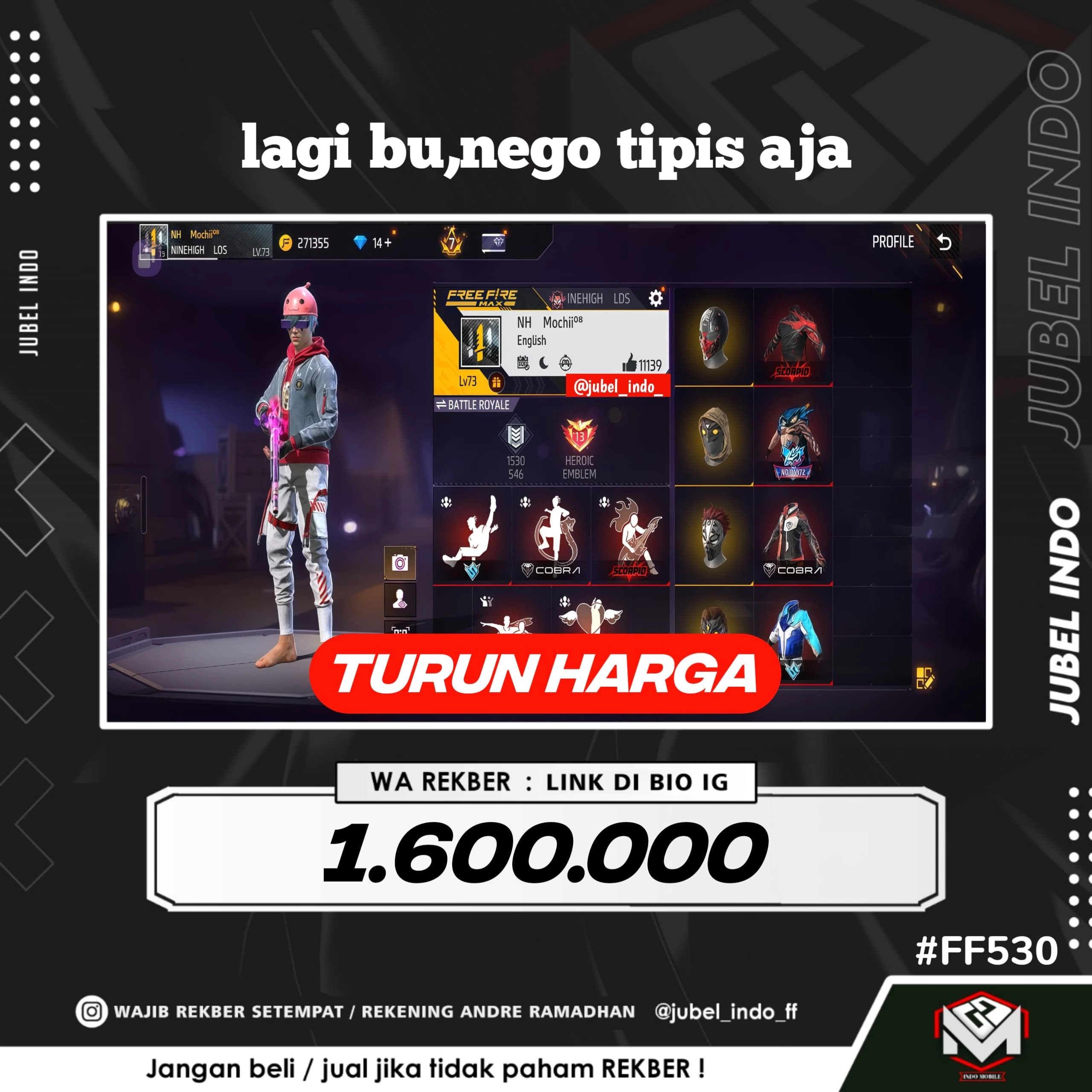 STOK FF #FF530