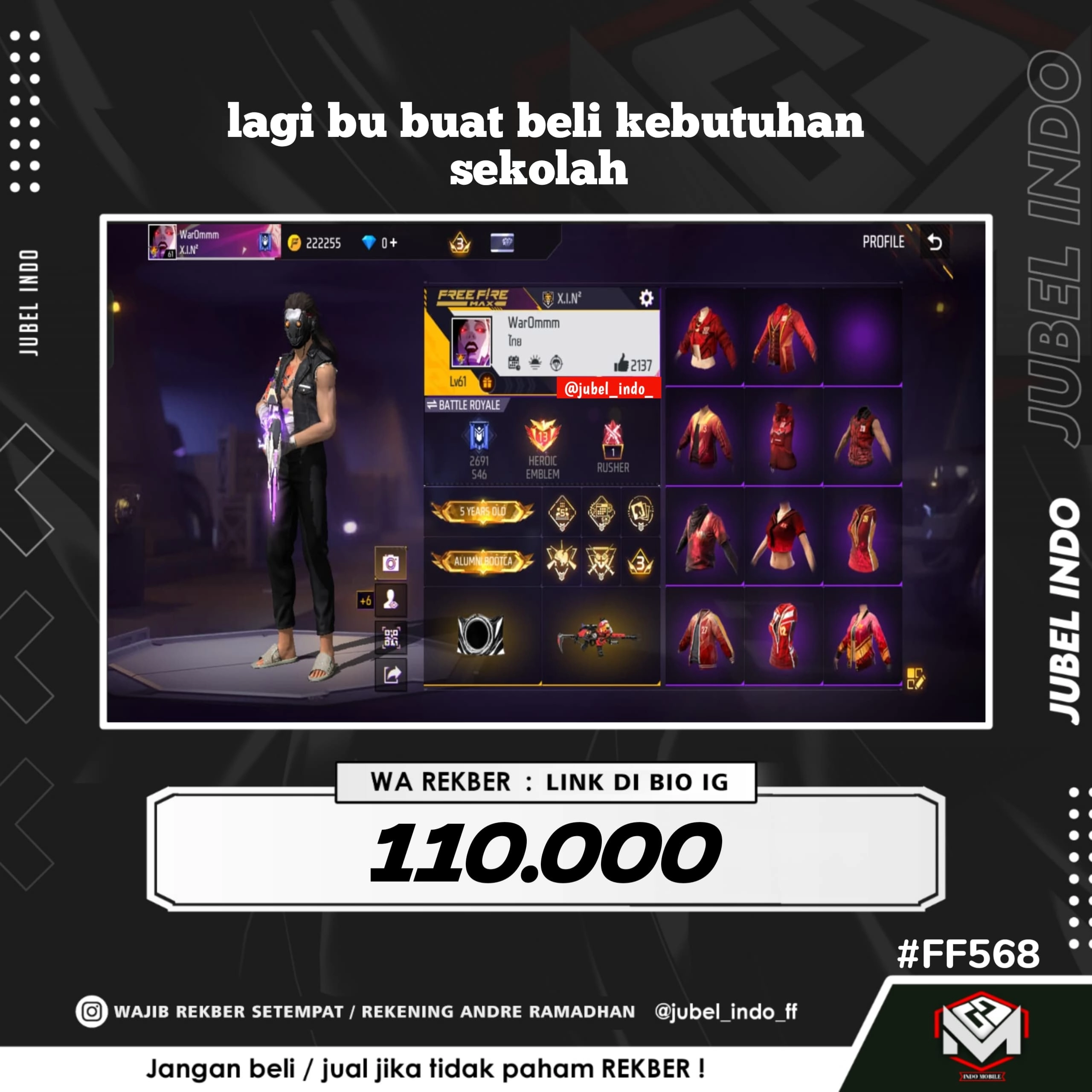 STOK FF #FF568