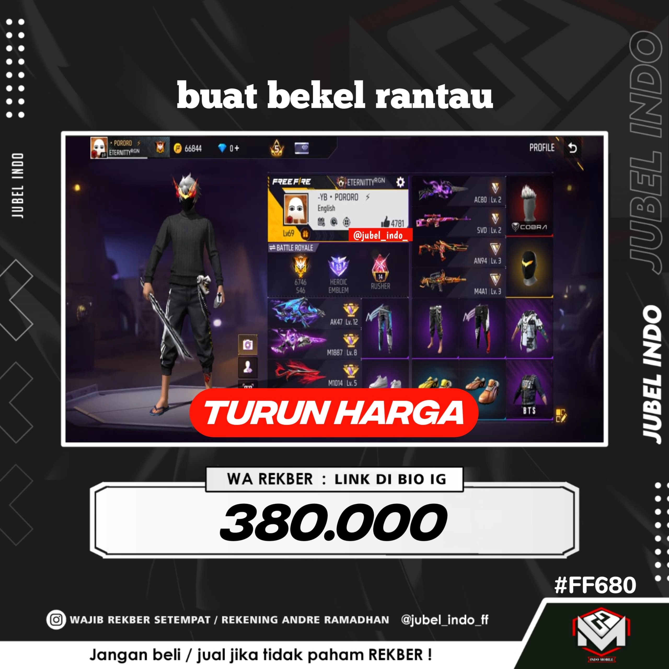 STOK FF #FF680