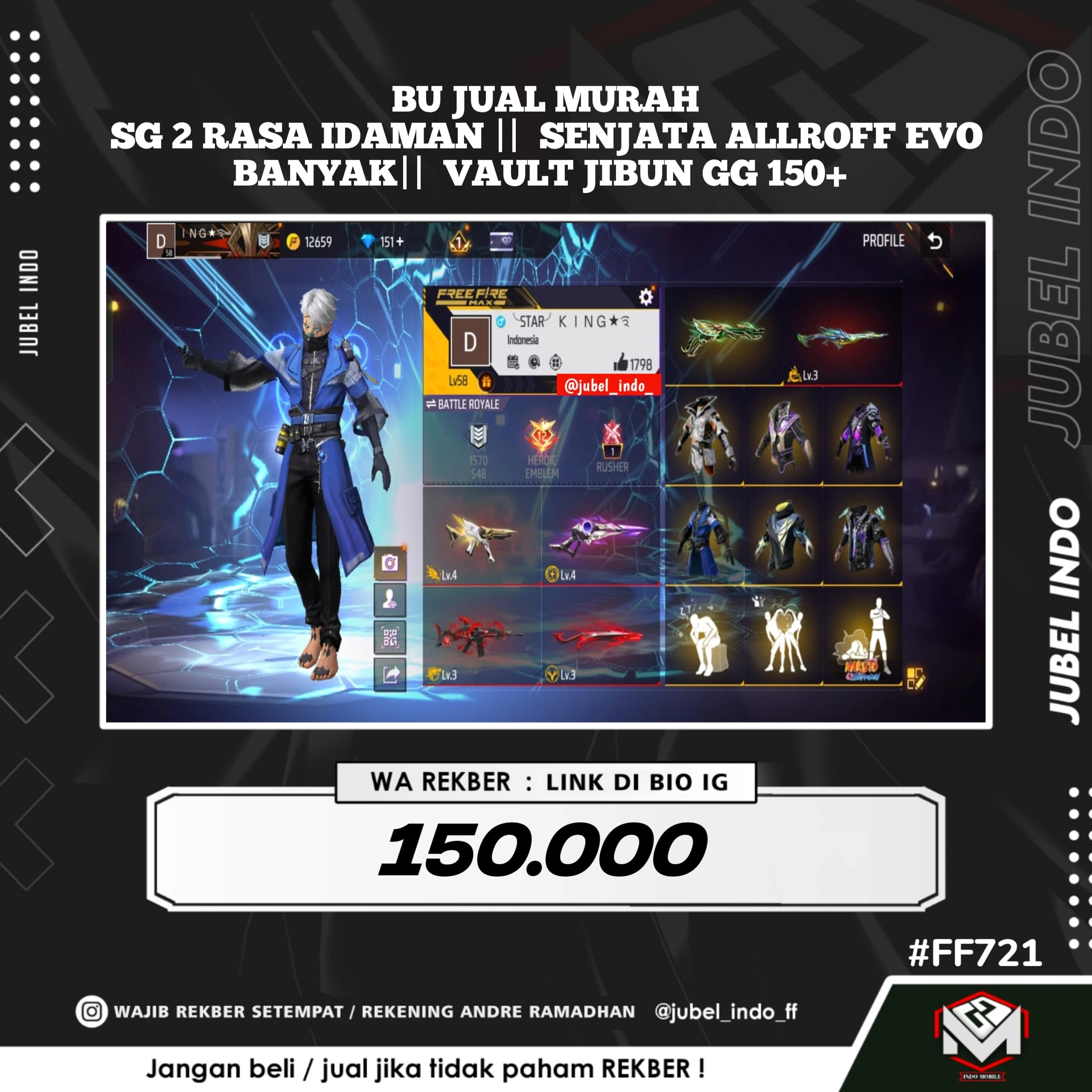 STOK FF #FF721