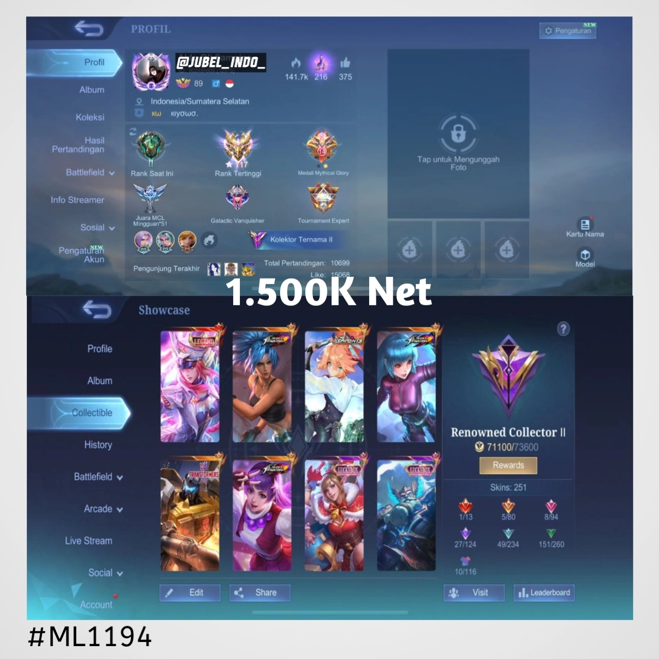 STOK ML #ML1194