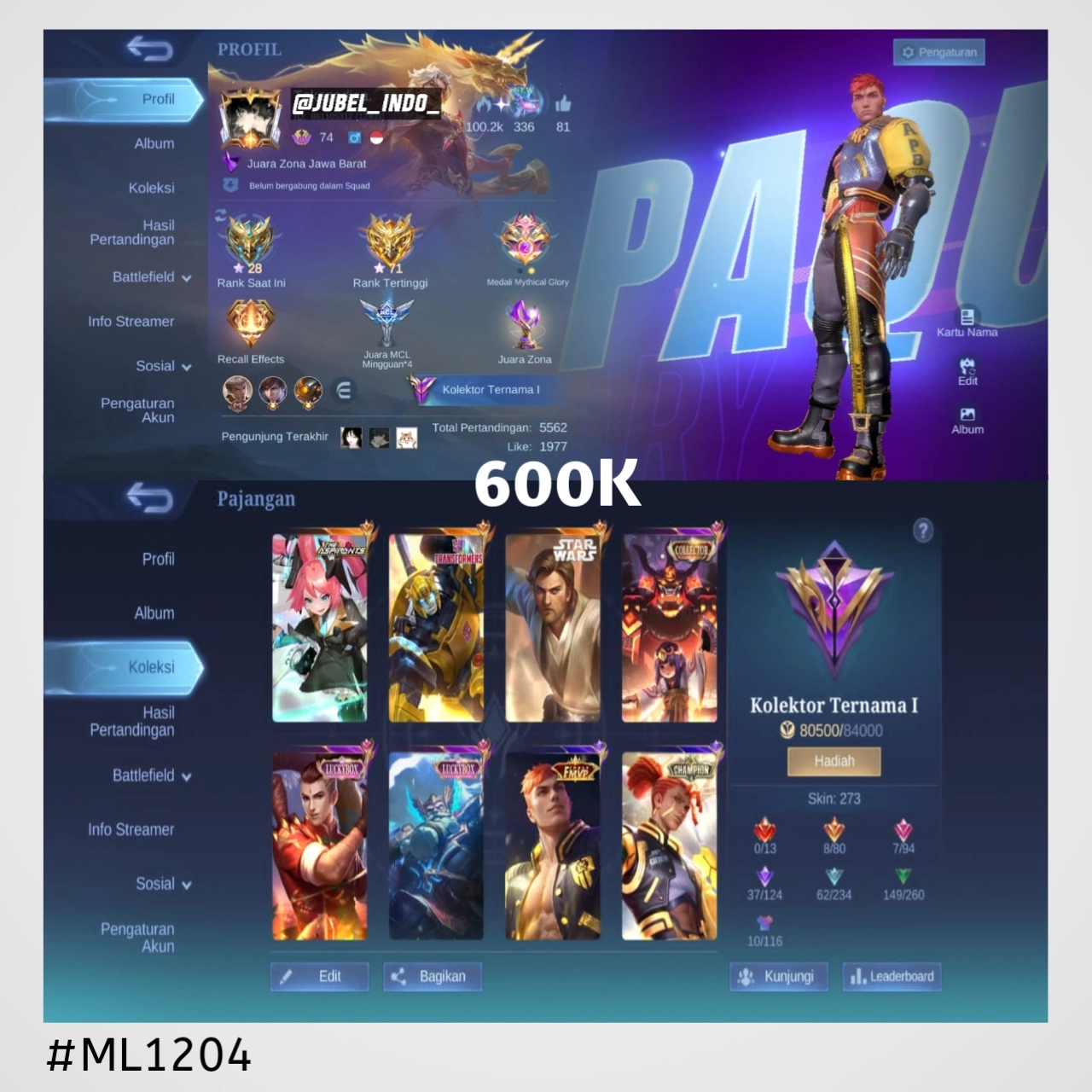 STOK ML #ML1204