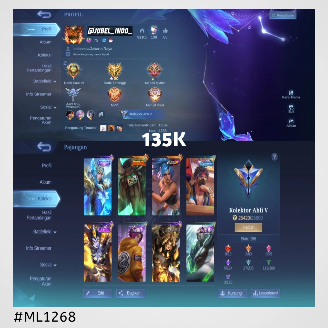 STOK ML #ML1268