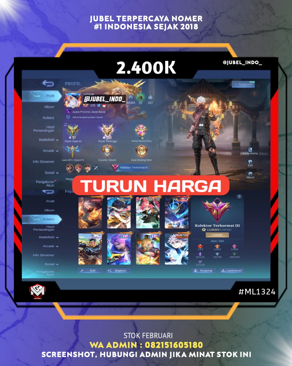 STOK ML #ML1324