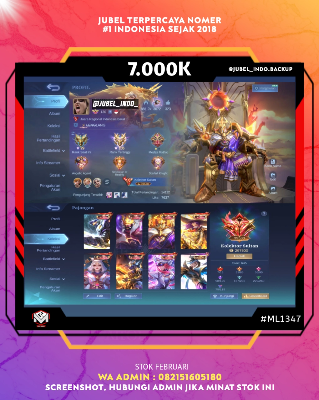 STOK ML #ML1347