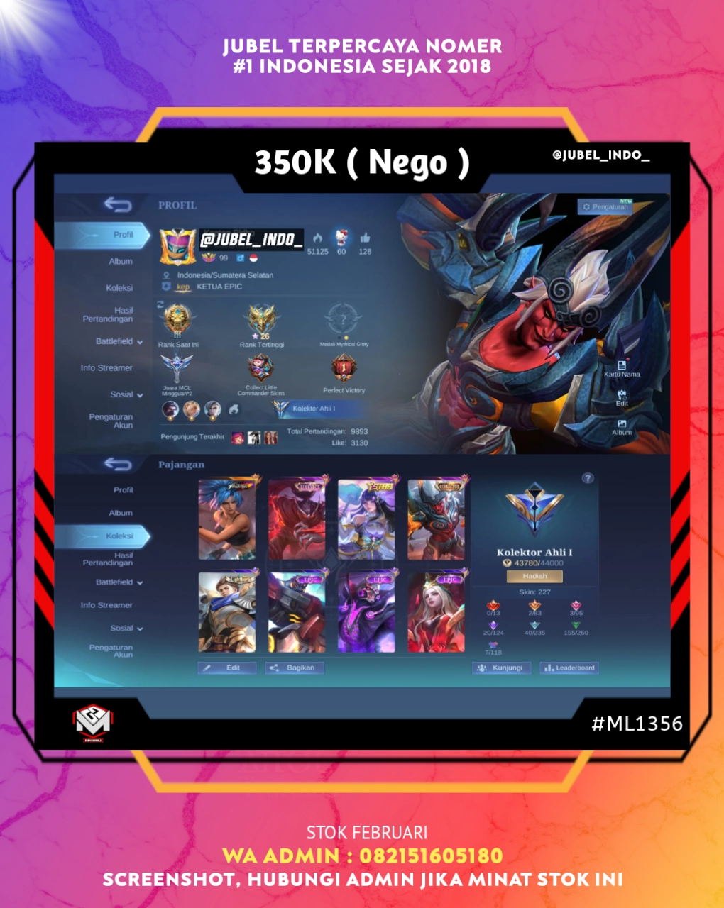 STOK ML #ML1356