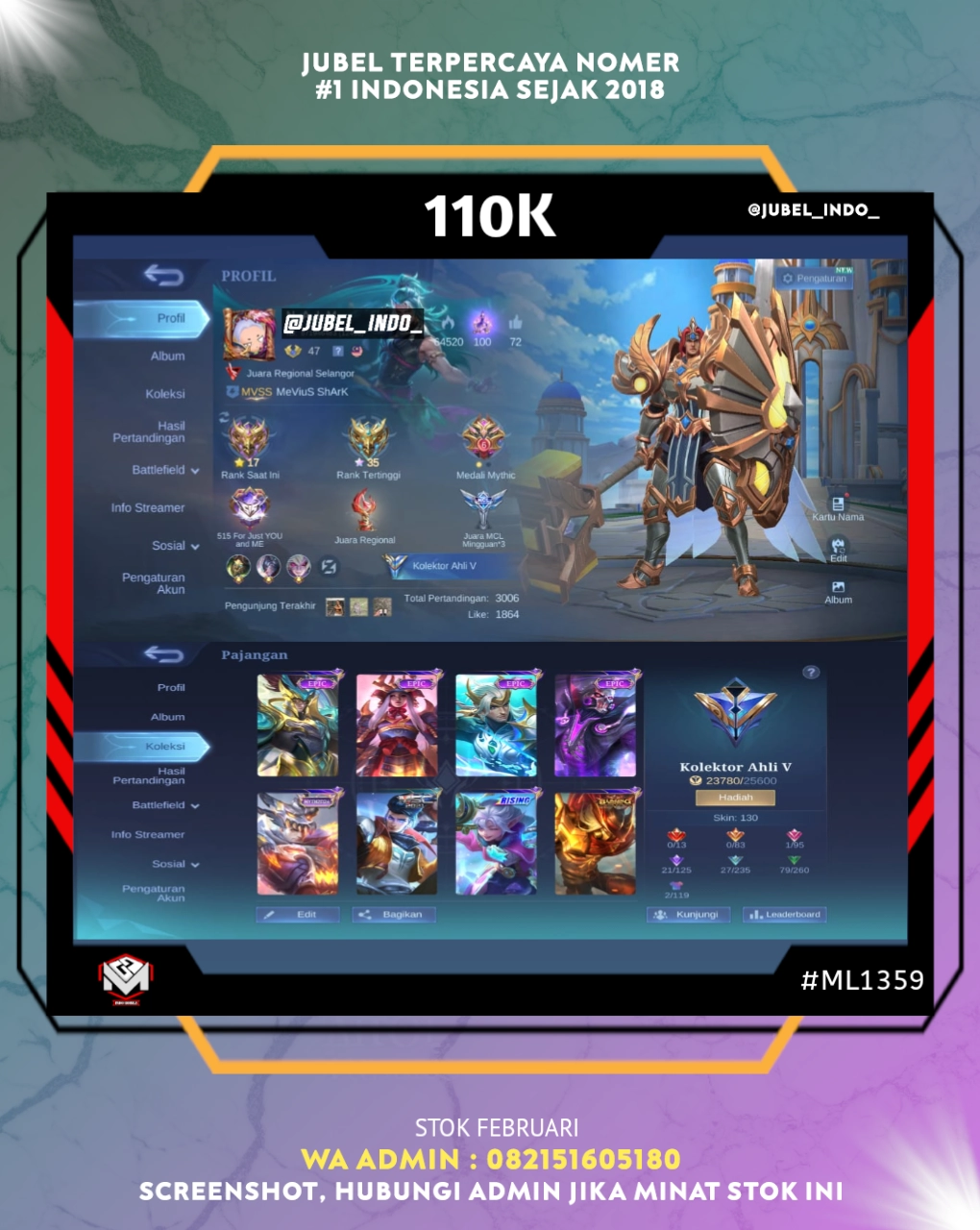 STOK ML #ML1359