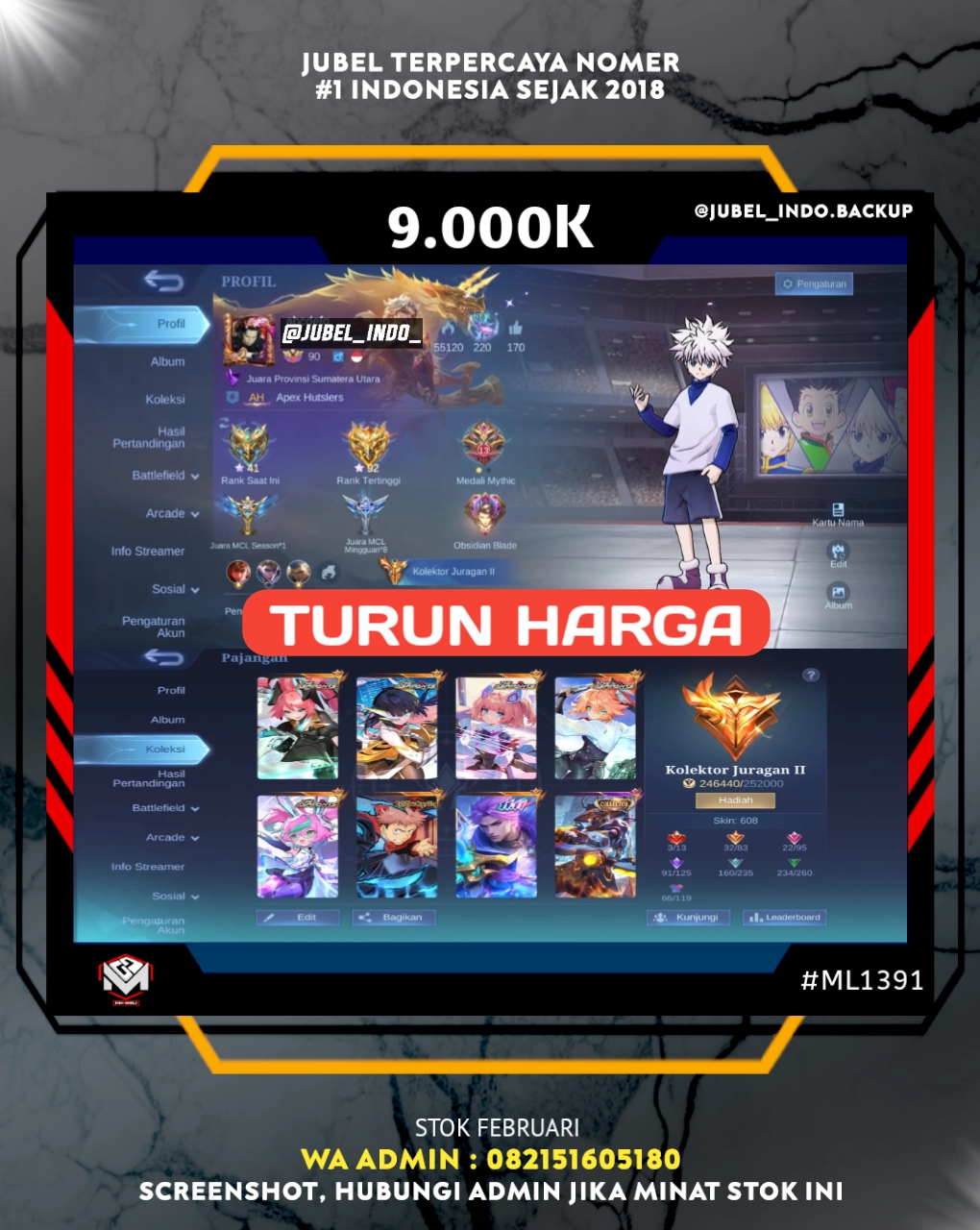 STOK ML #ML1391