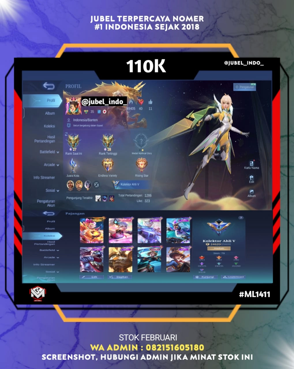 STOK ML #ML1411