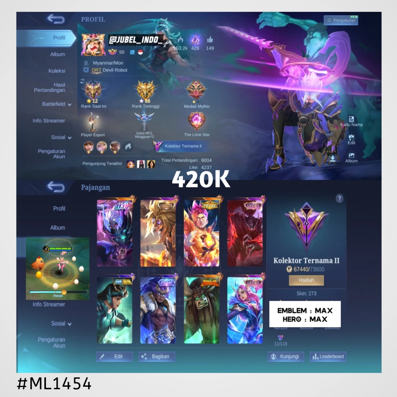STOK ML #ML1454