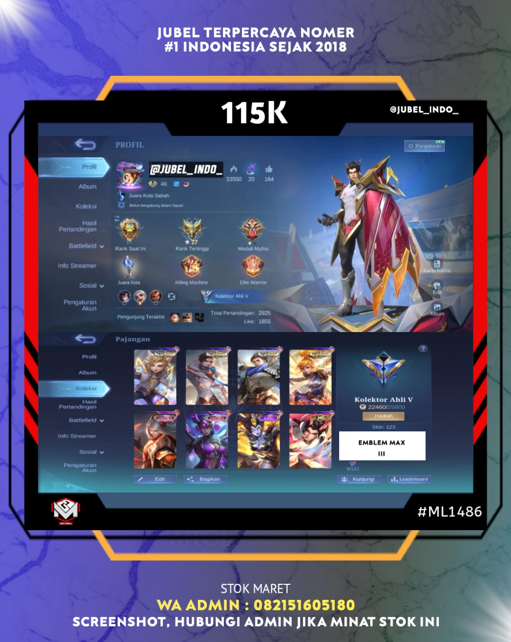 STOK ML #ML1486