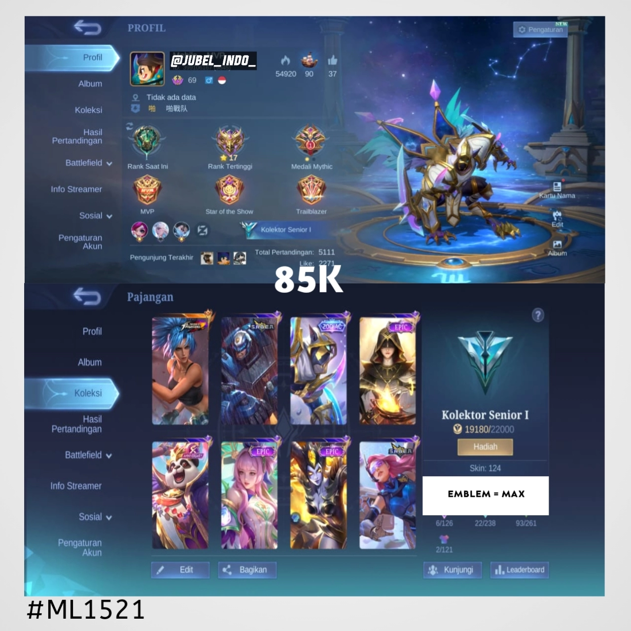 STOK ML #ML1521