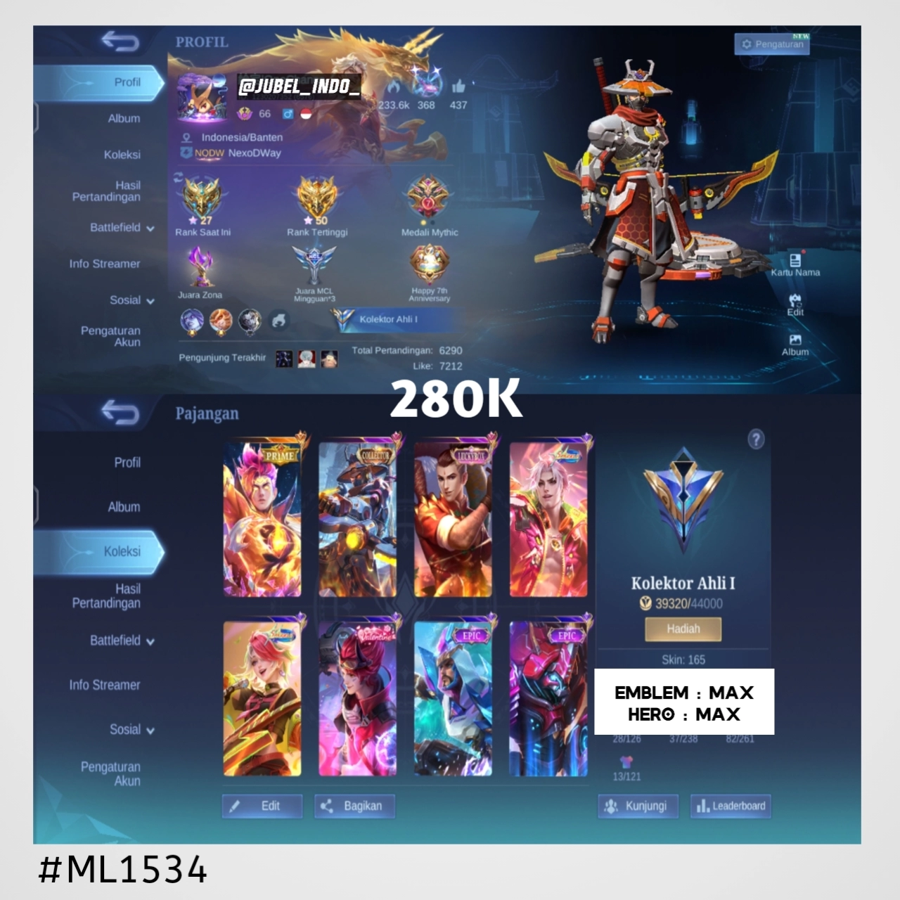 STOK ML #ML1534