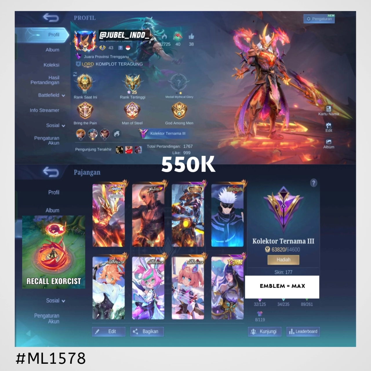 STOK ML #ML1578