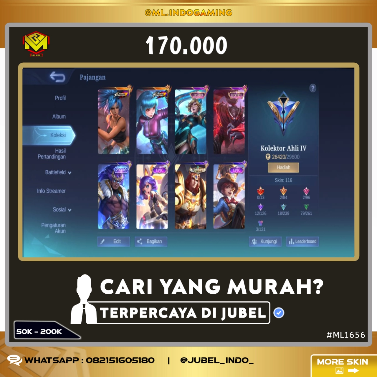 STOK ML #ML1656