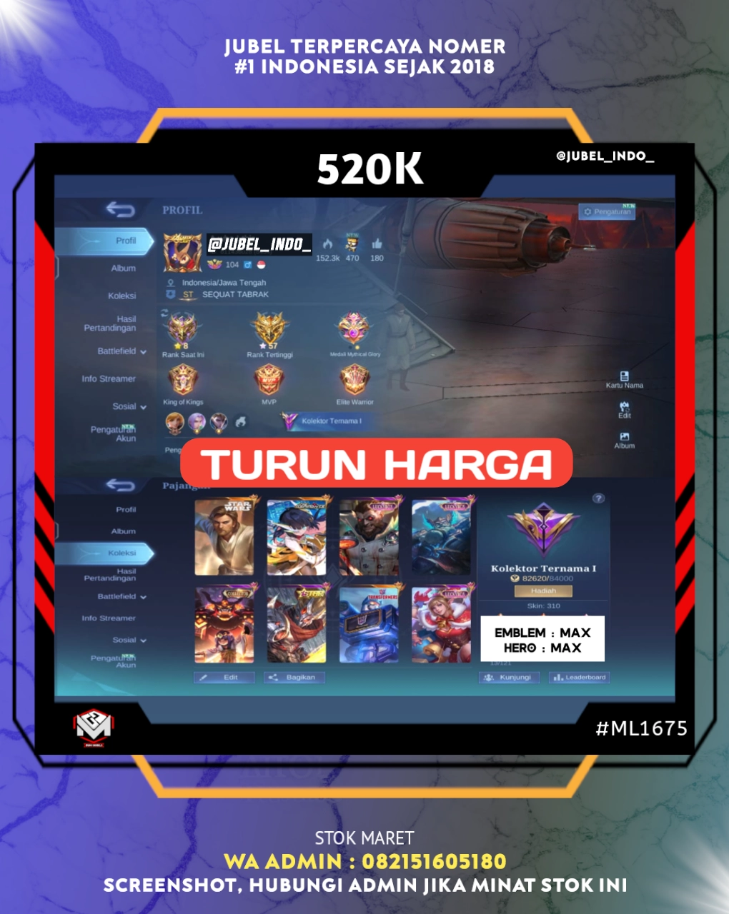 STOK ML #ML1675