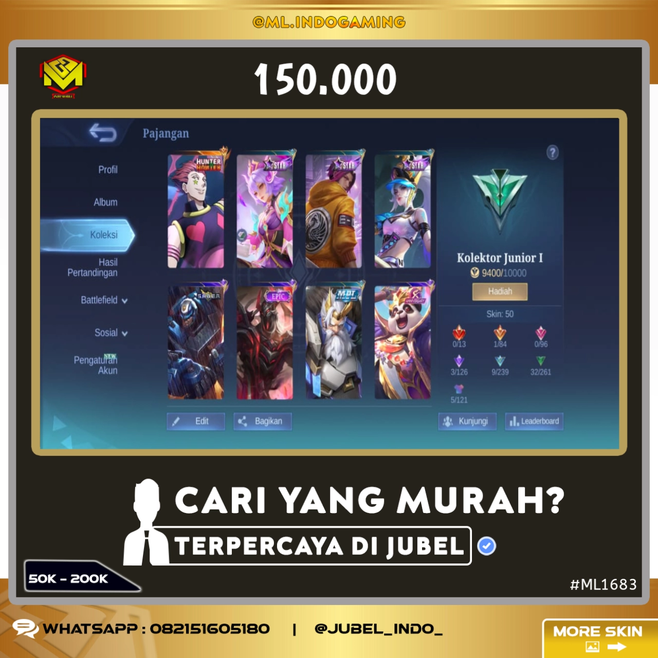 STOK ML #ML1683