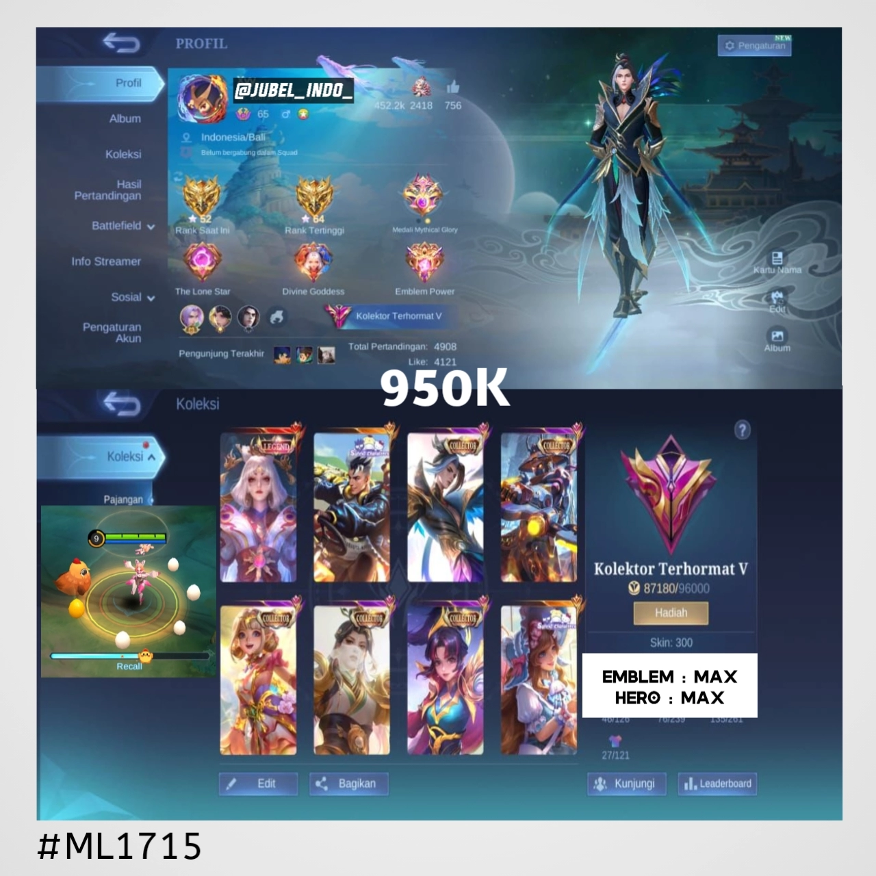 STOK ML #ML1715