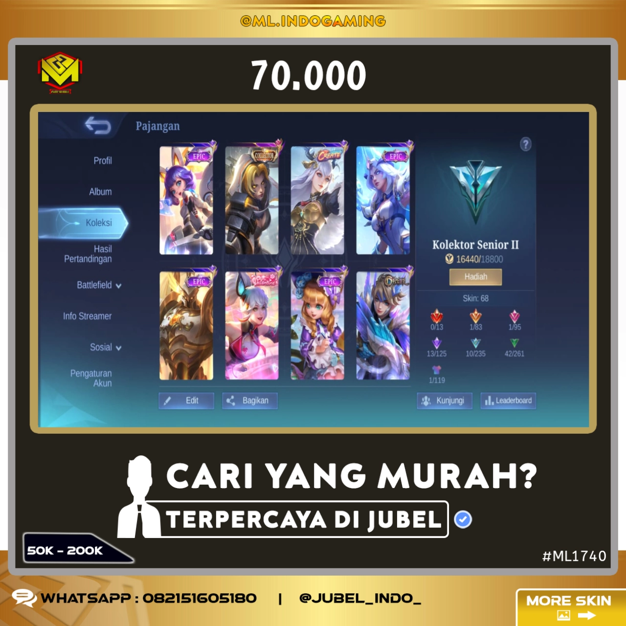 STOK ML #ML1740