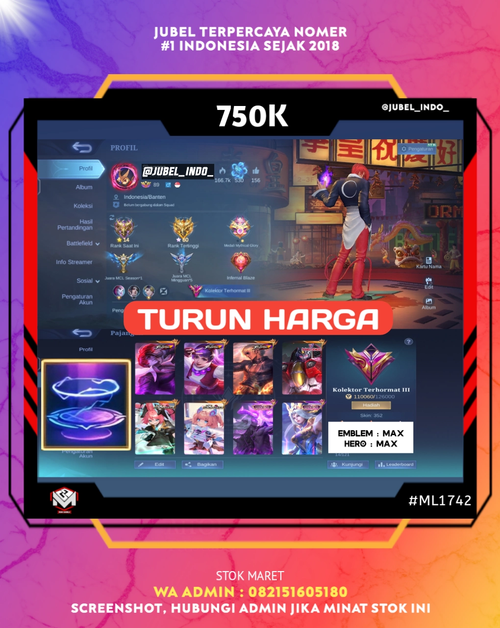STOK ML #ML1742
