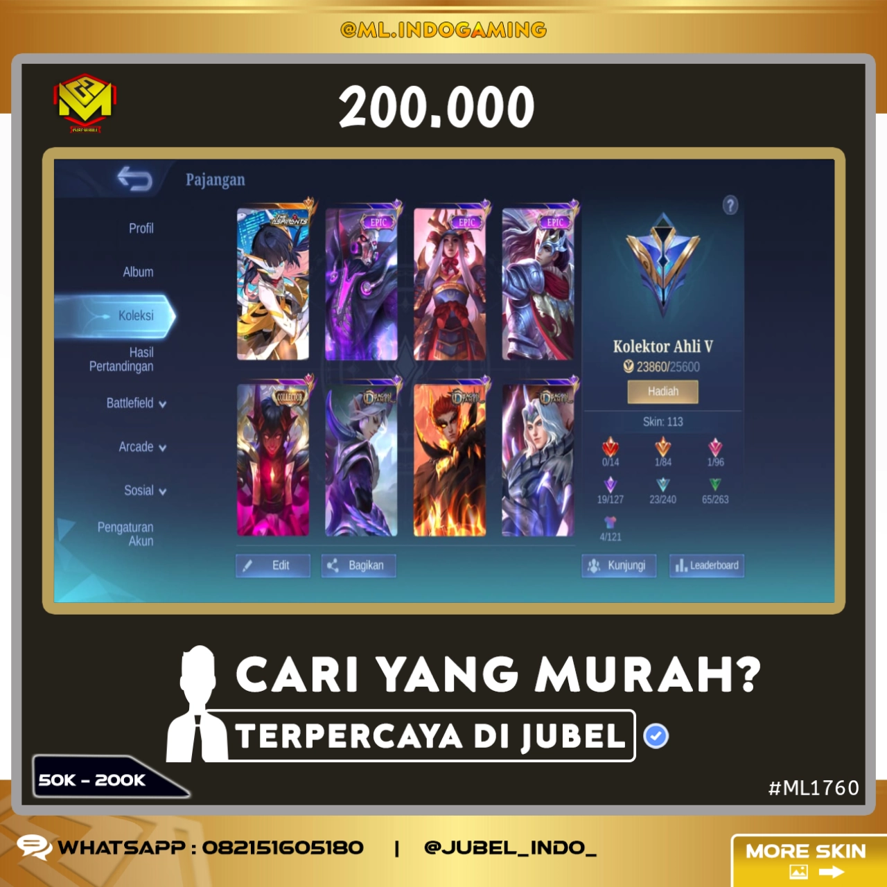 STOK ML #ML1760