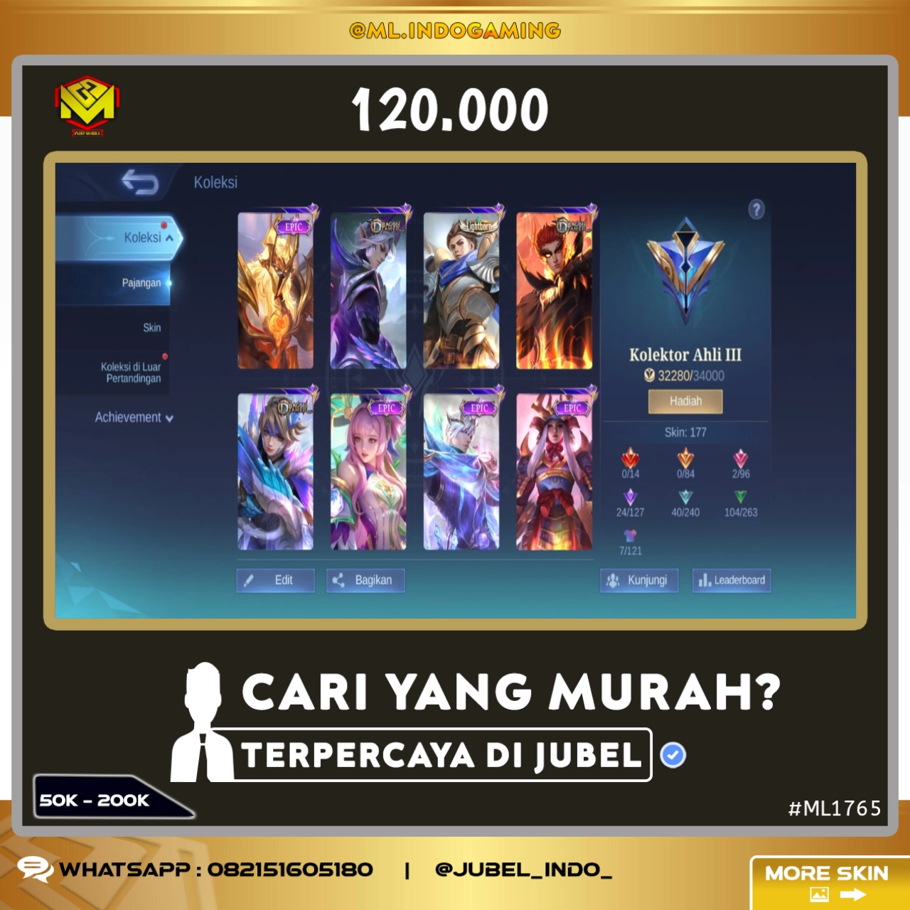 STOK ML #ML1765