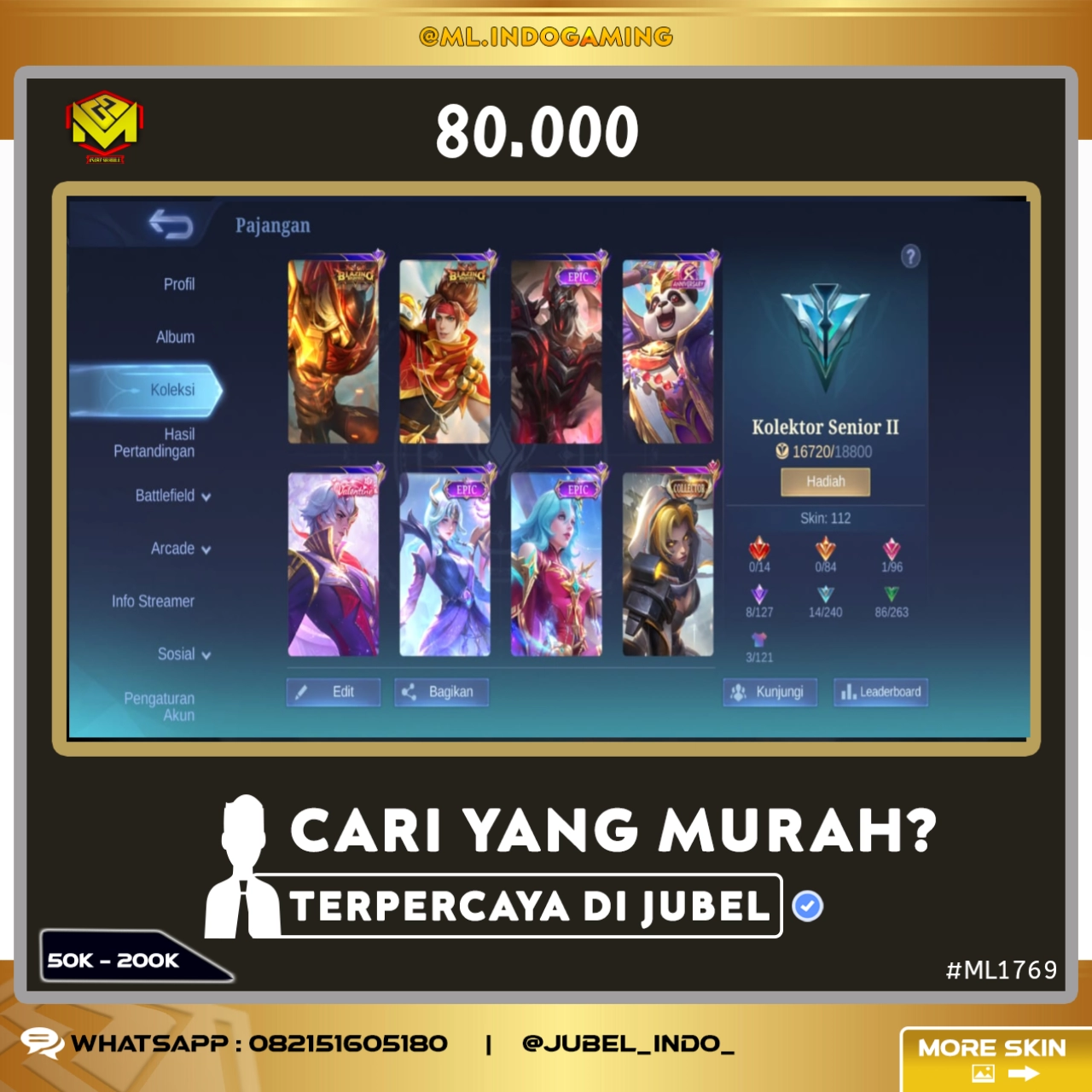 STOK ML #ML1769