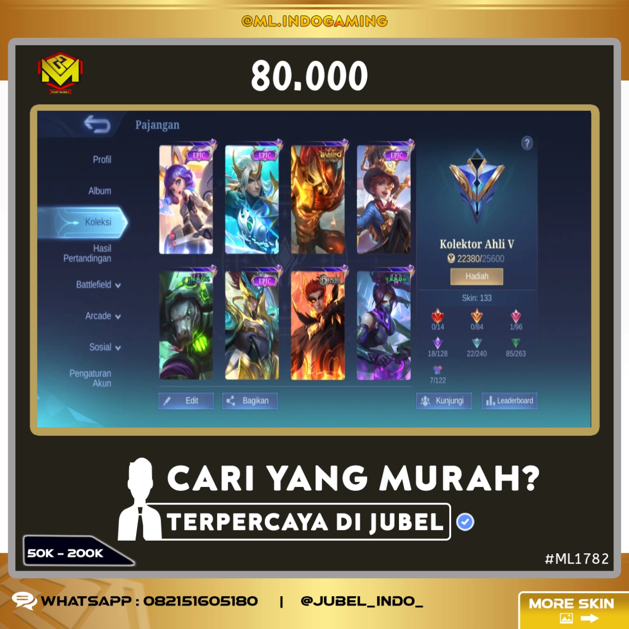 STOK ML #ML1782
