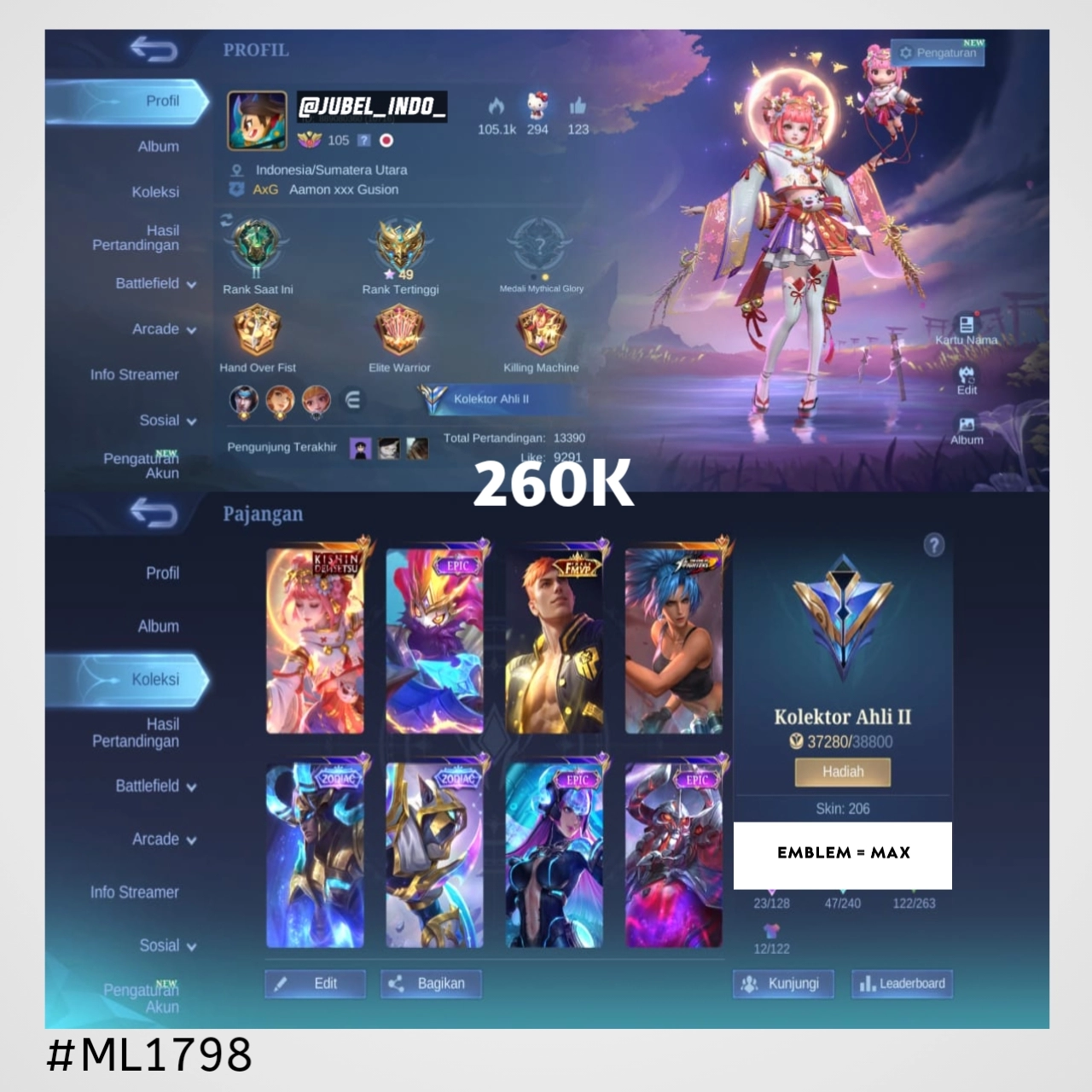 STOK ML #ML1798